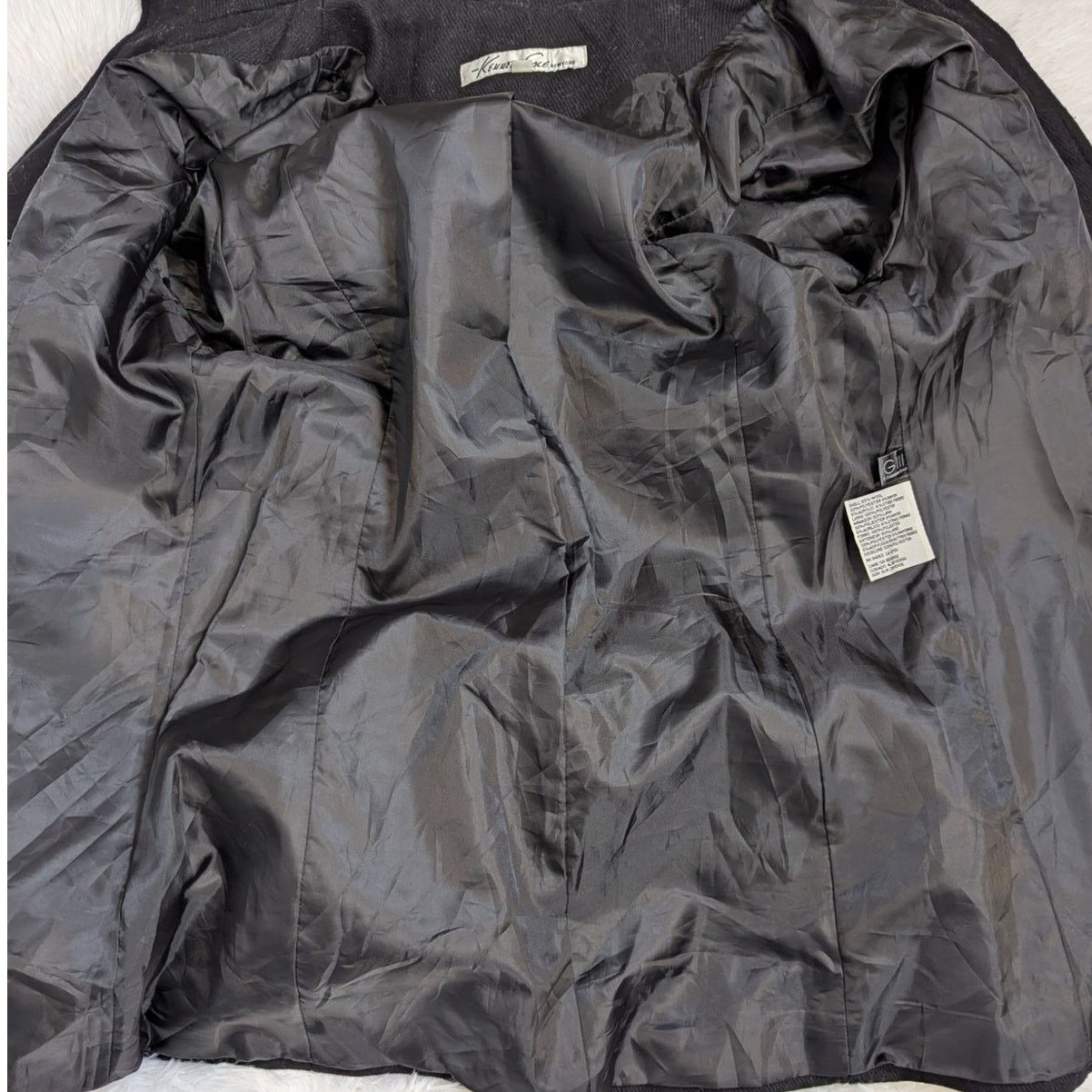 Kenneth Cole Kenneth Cole Wool Blend Overcoat Black Size 10 Size L / US 10 / IT 46 - 8 Thumbnail