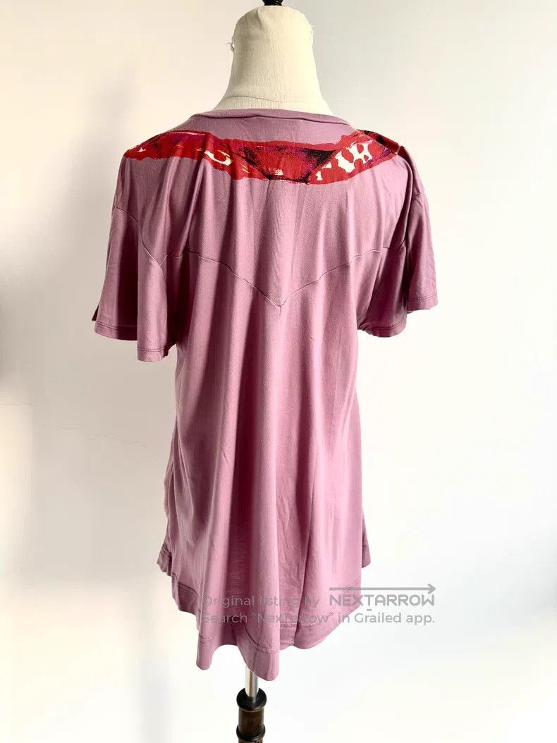 Vivienne Westwood Vivienne Westwood Pink Bow Tie Printed Short-Sleeve T-Shir Size M / US 6-8 / IT 42-44 - 4 Thumbnail