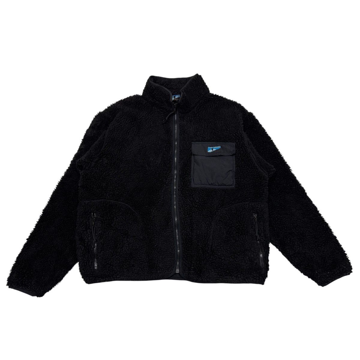 Cape Heights Vintage Cape Heights Sherpa Fleece Jacket Black Full Zip Size US L / EU 52-54 / 3 - 1 Thumbnail