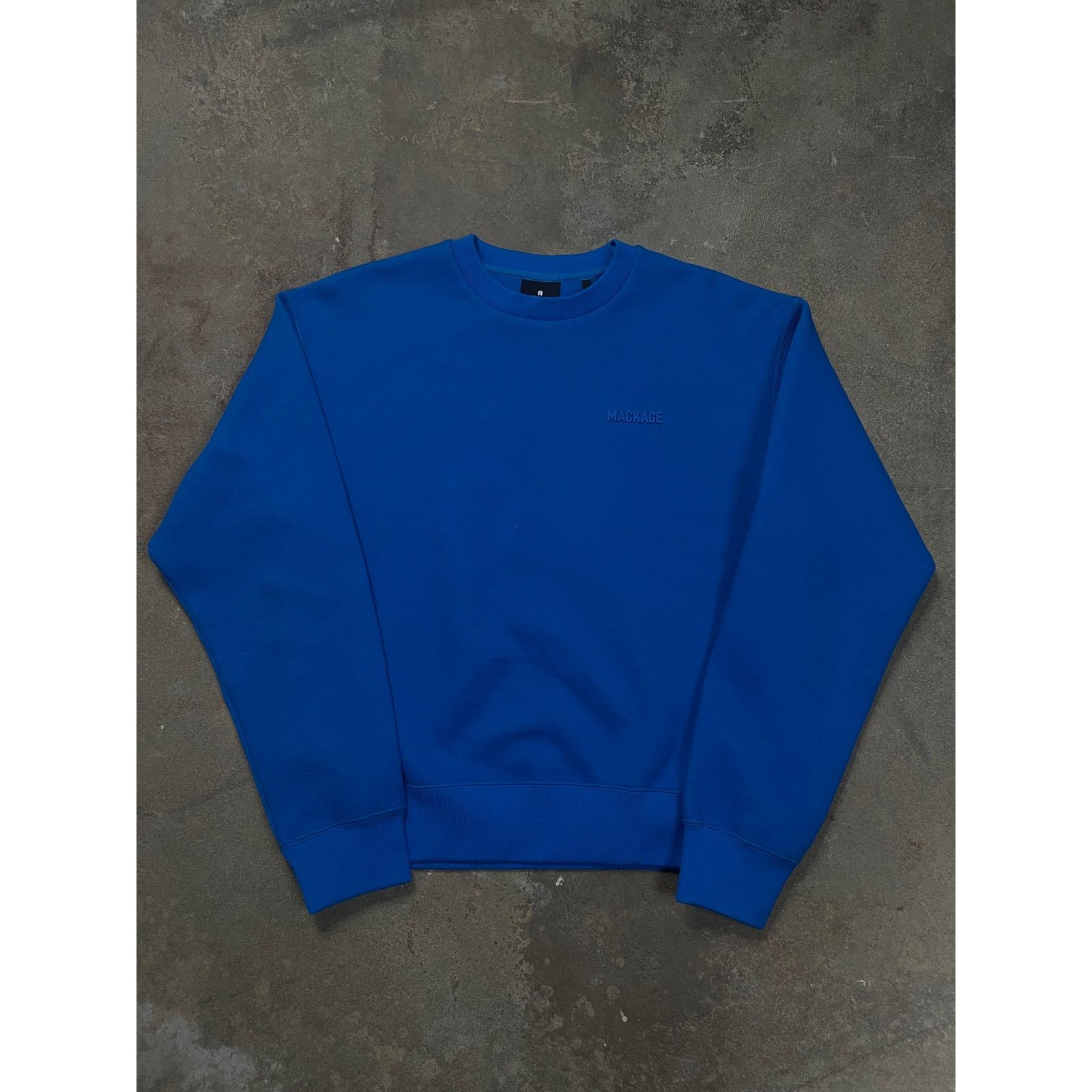 Mackage Mackage Crewneck Royal Blue Used Small Size US S / EU 44-46 / 1 - 2 Thumbnail