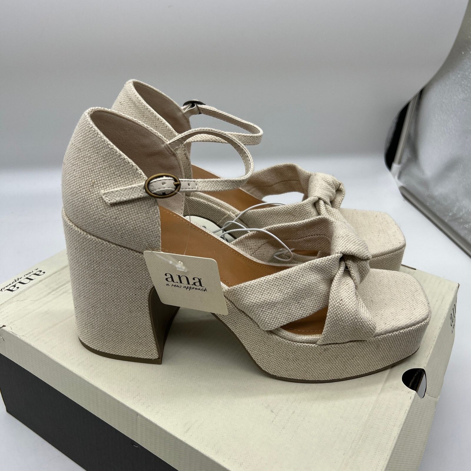Other Women Block Shoes Platform Flat Wedge Casual Open Toe Size US 11 / IT 41 - 1 Thumbnail