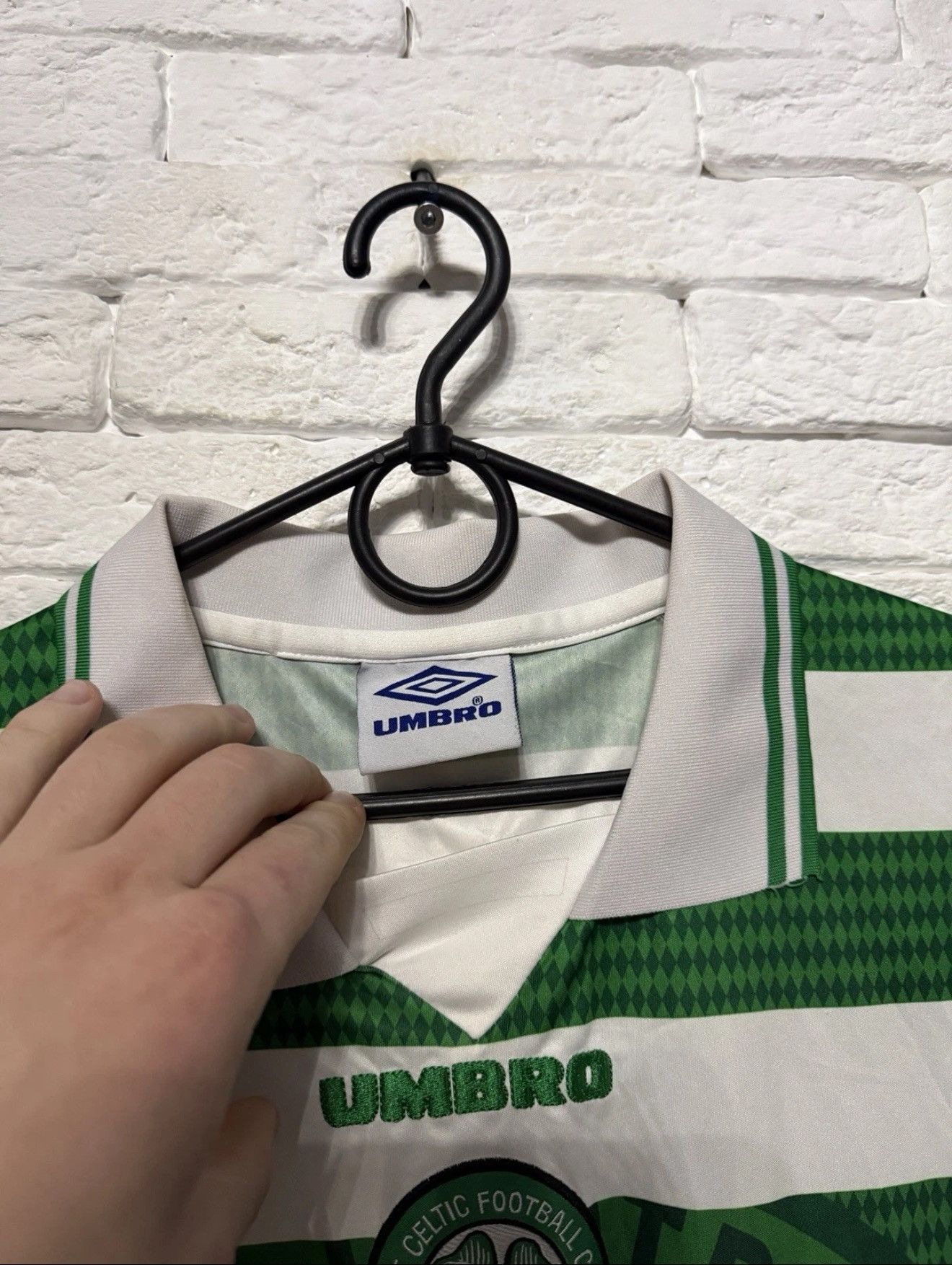 Umbro Vintage Umbro Celtic FC #4 McNamara 98/99 Jersey Final Cup Size US M / EU 48-50 / 2 - 3 Thumbnail