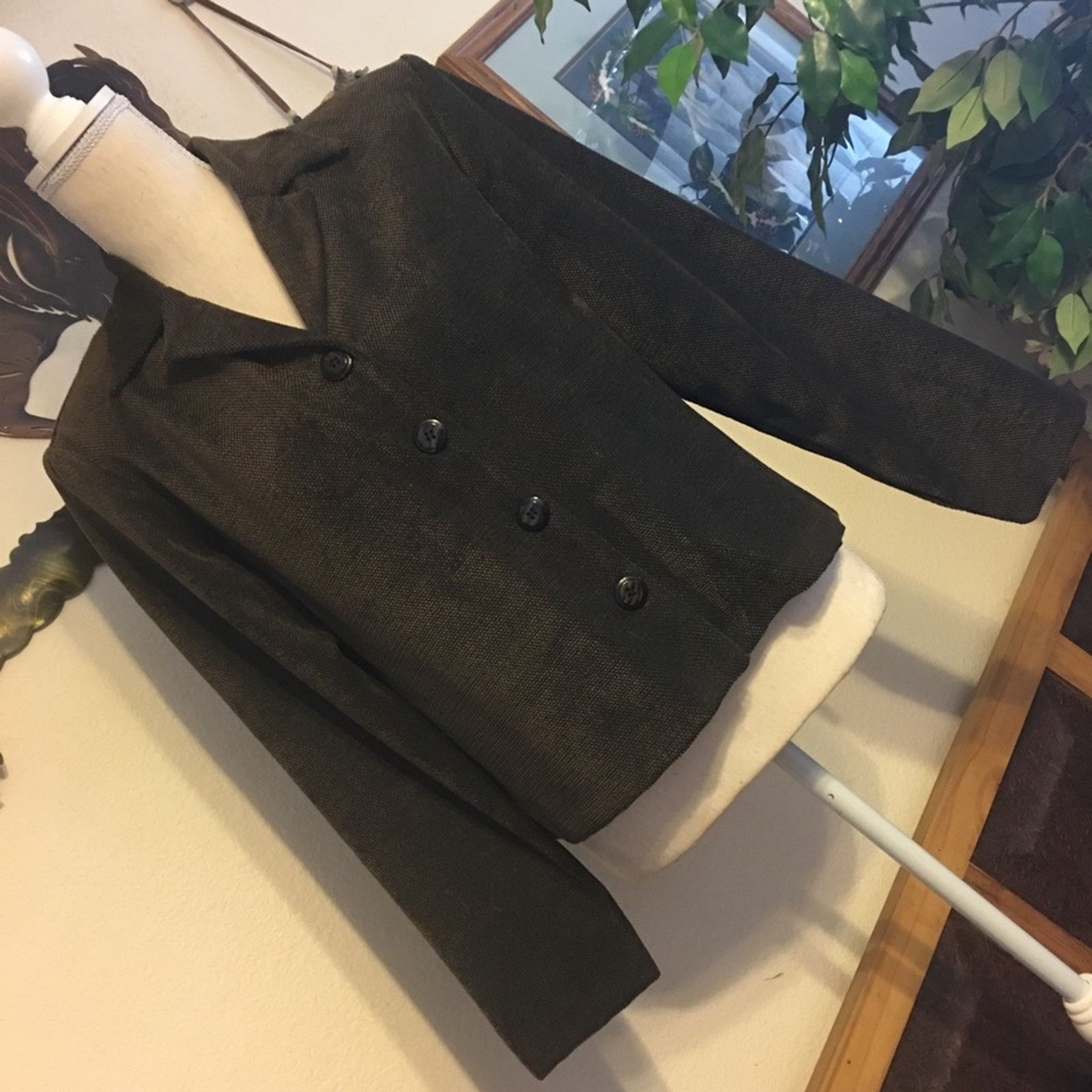 Other First Option olive green textured jacket M Size M / US 6-8 / IT 42-44 - 2 Thumbnail
