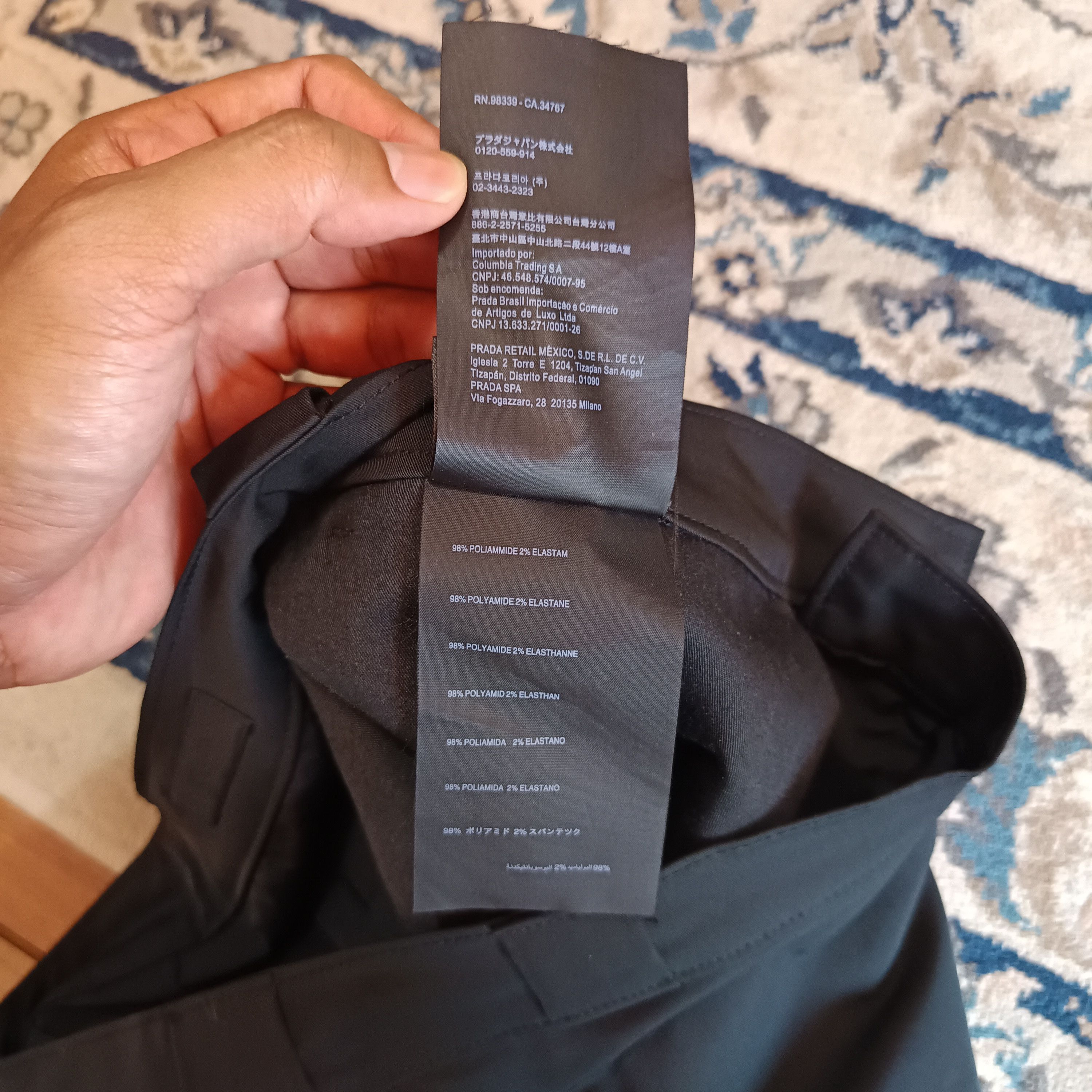 Prada Prada Nylon Cargo Pants Size US 34 / EU 50 - 8 Thumbnail