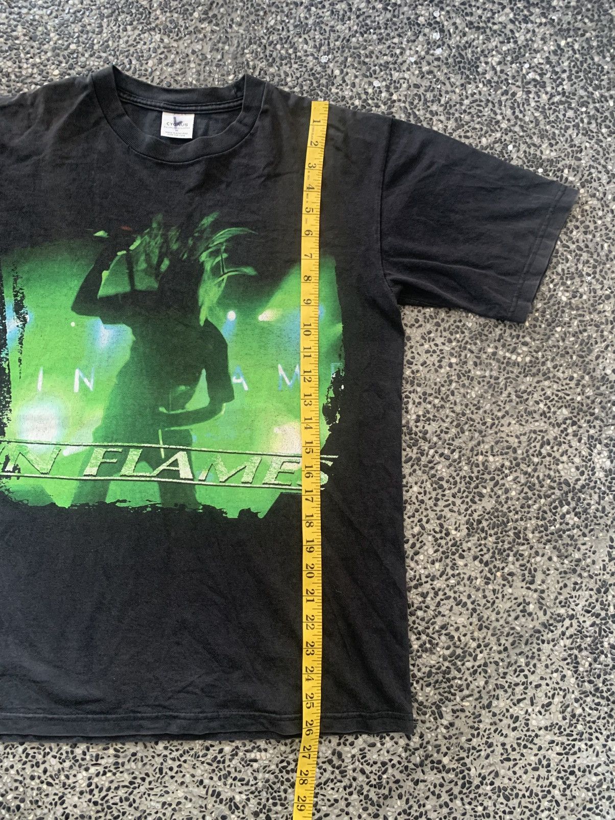 Band Tees × Vintage Vintage 2005 In Flames Heavy Metal Band T shirt Size US M / EU 48-50 / 2 - 9 Thumbnail