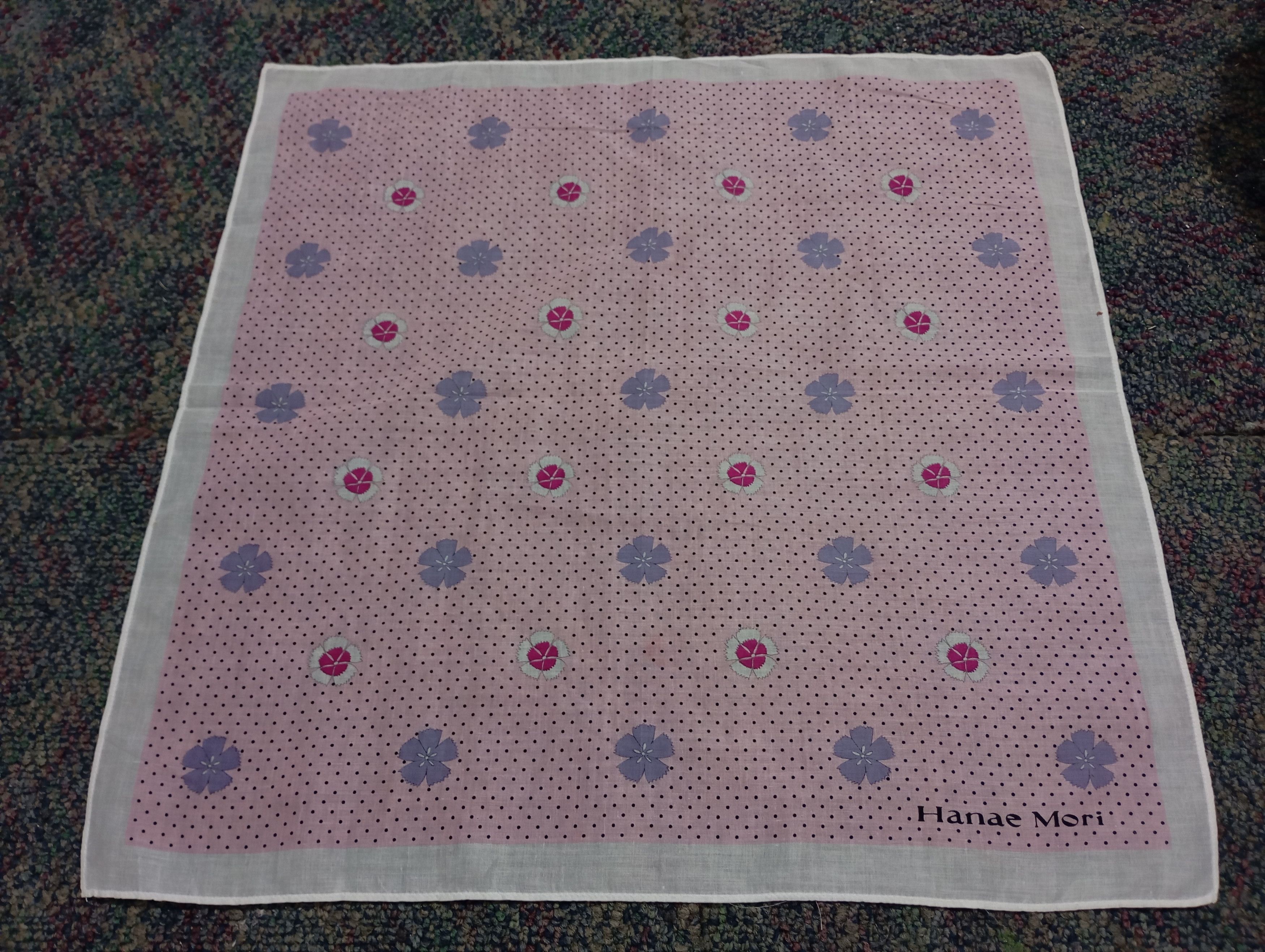Hanae Mori Hanae Mori Handkerchief Pocketsquare Size ONE SIZE - 1 Thumbnail