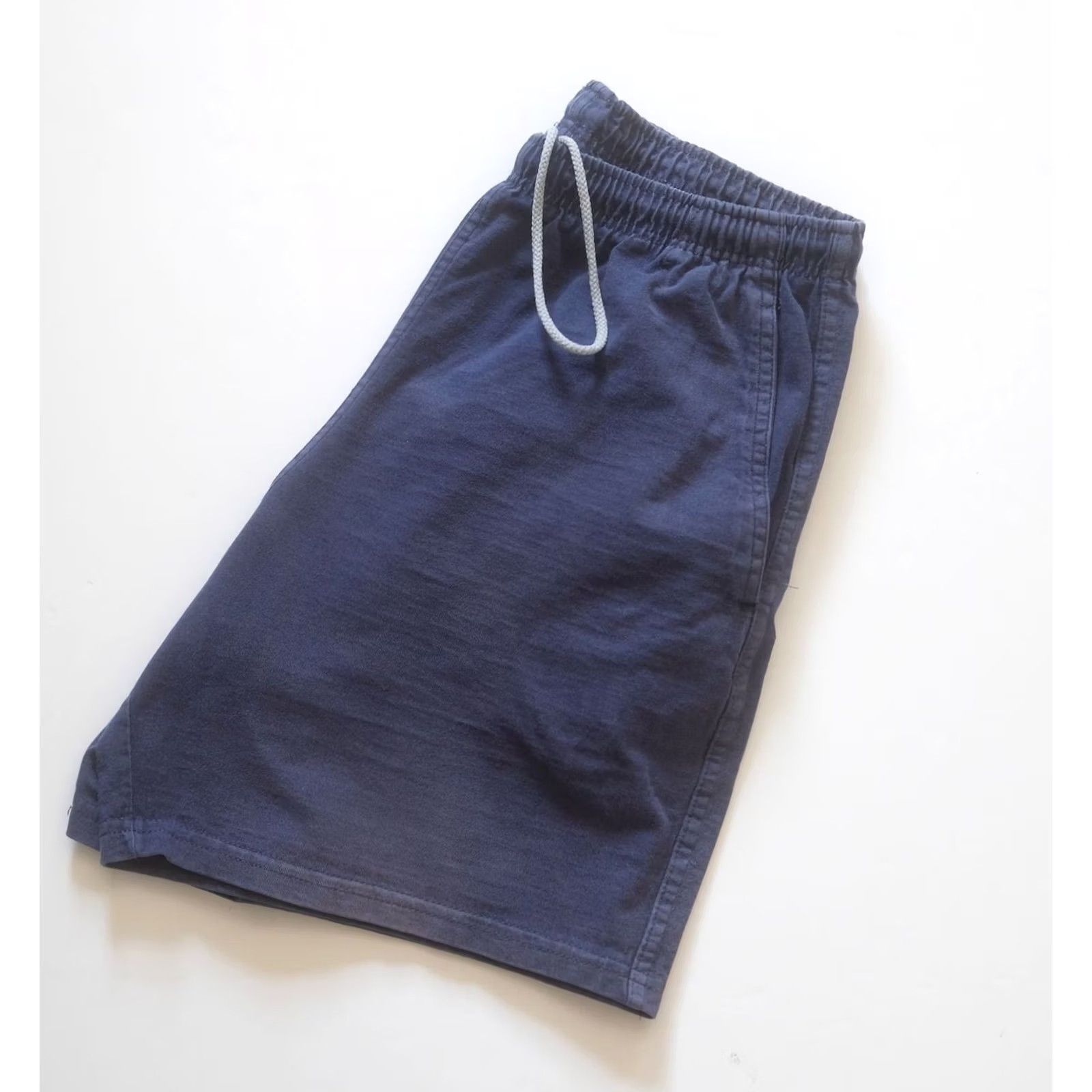 Fruit Of The Loom FRUIT OF THE LOOM VTG Y2K 90s BLANK CLASSIC COTTON ACTIVE BLUE 7" SHORTS SZ S Mens Regular Inseam 7" Size US 29 - 6 Thumbnail