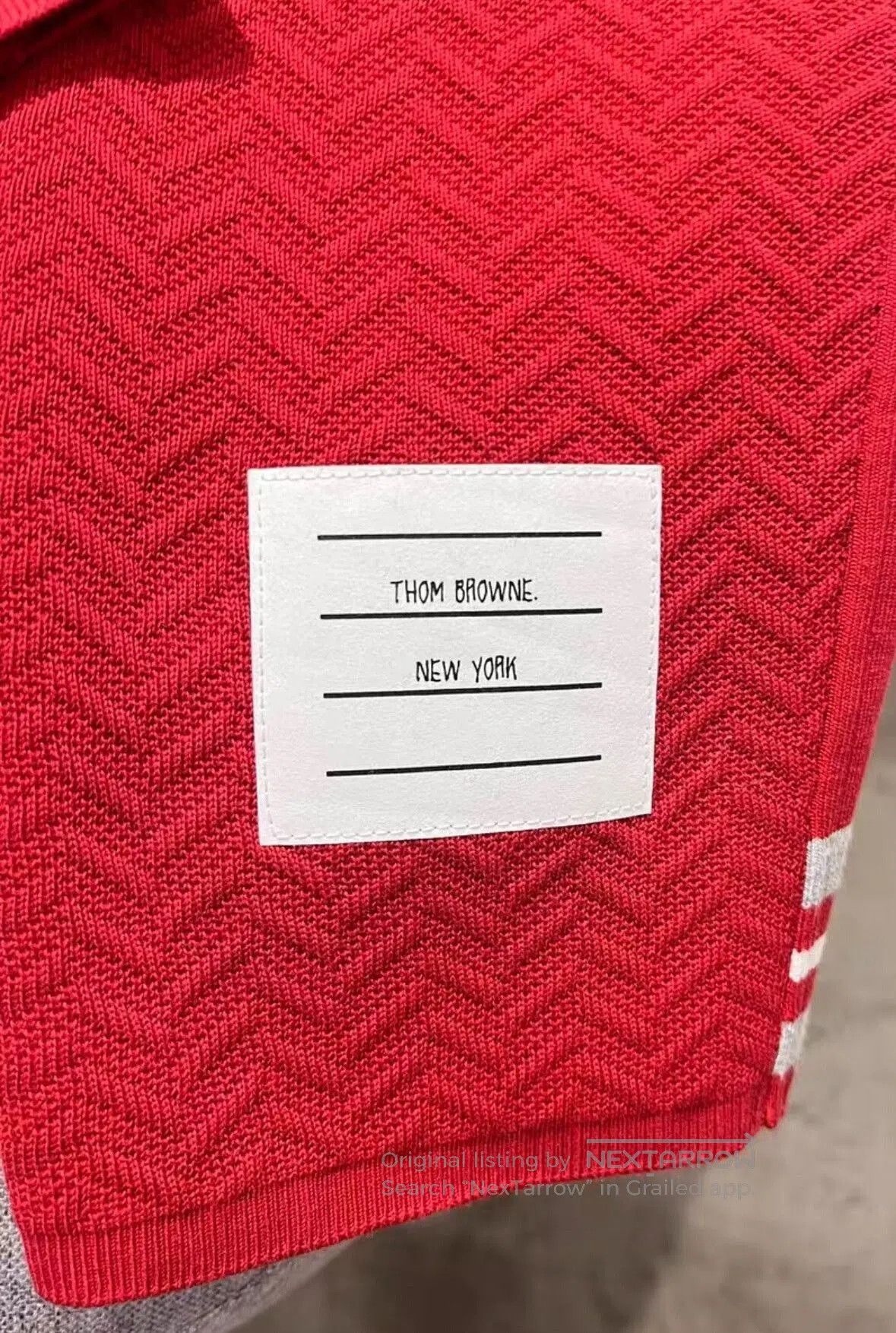 Thom Browne Thom Browne Women's Red Athletic Sweatpants. Size 39" - 7 Thumbnail