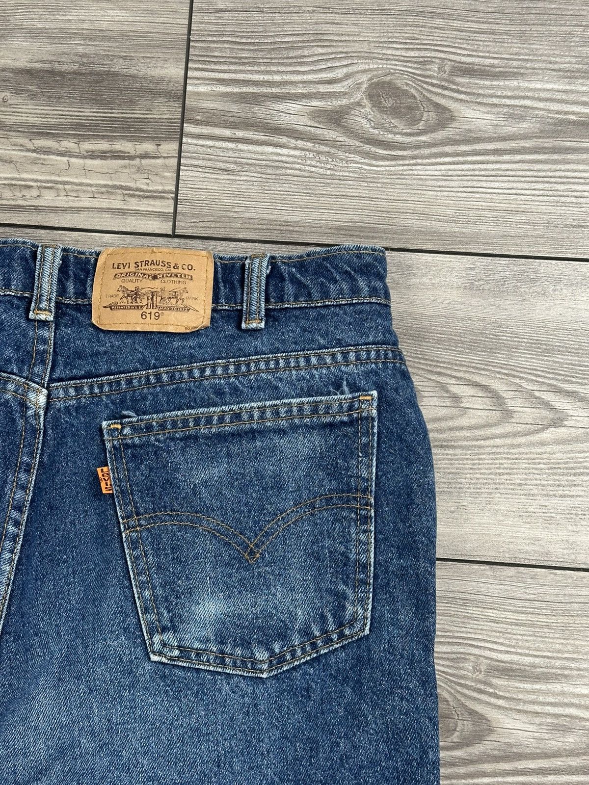 Levi's Vintage 90’s Levis Orange Tab Jeans Size US 34 / EU 50 - 4 Thumbnail