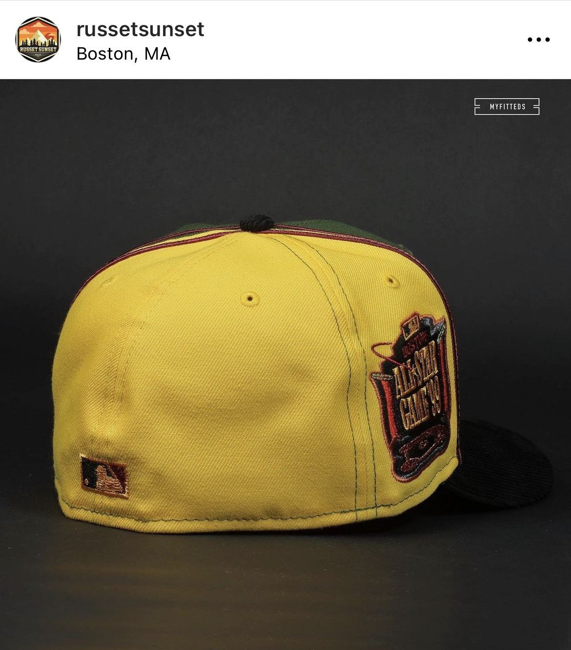 MLB × MyFitteds × New Era 7 1/4 BOSTON RED SOX BOBA FETT STAR WARS ASYMMETRY CORDUROY Size ONE SIZE - 6 Thumbnail