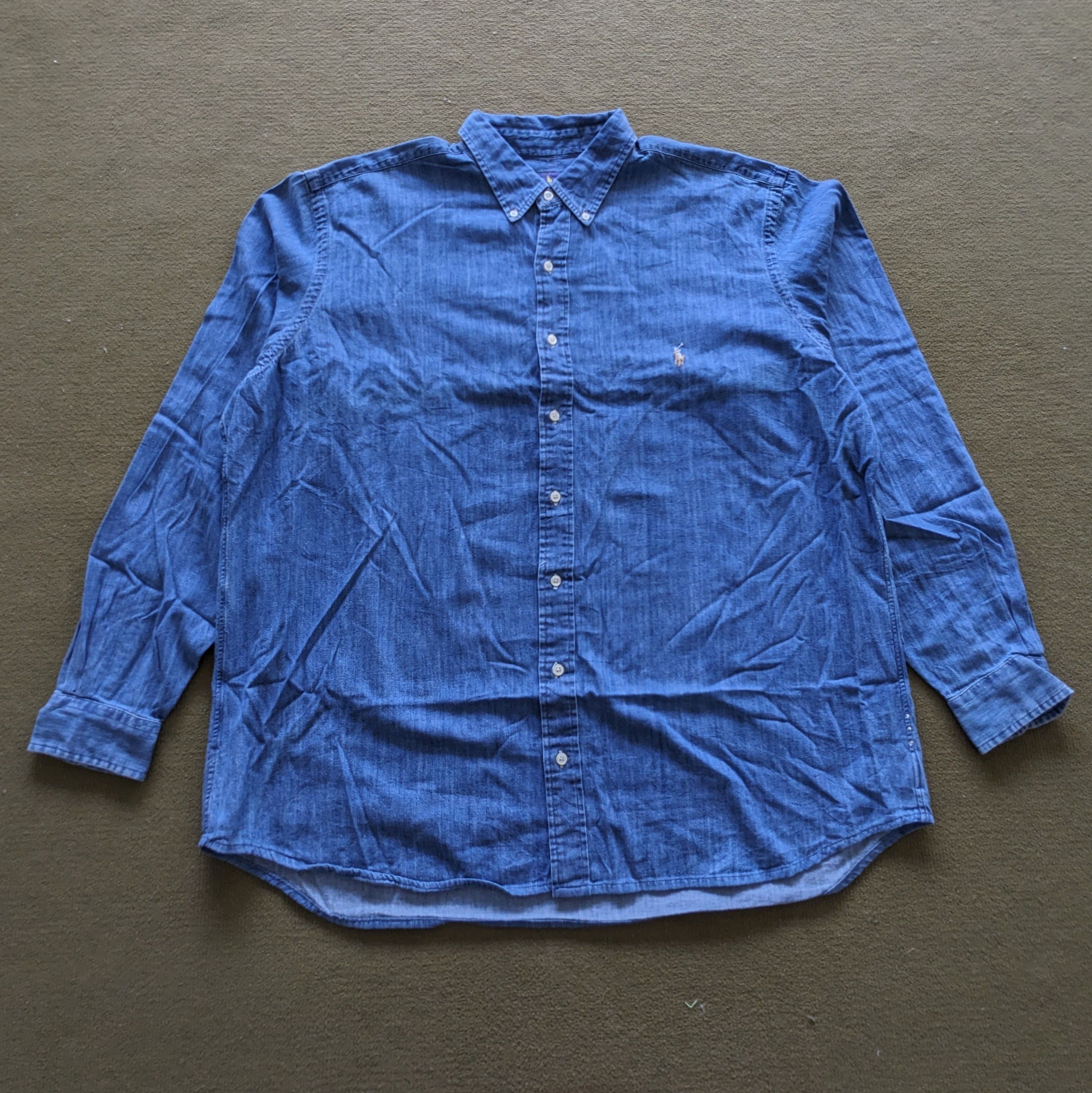 Polo Ralph Lauren Vintage POLO by Ralph Lauren Luxury Brand Shirts Size US XXL / EU 58 / 5 - 1 Thumbnail
