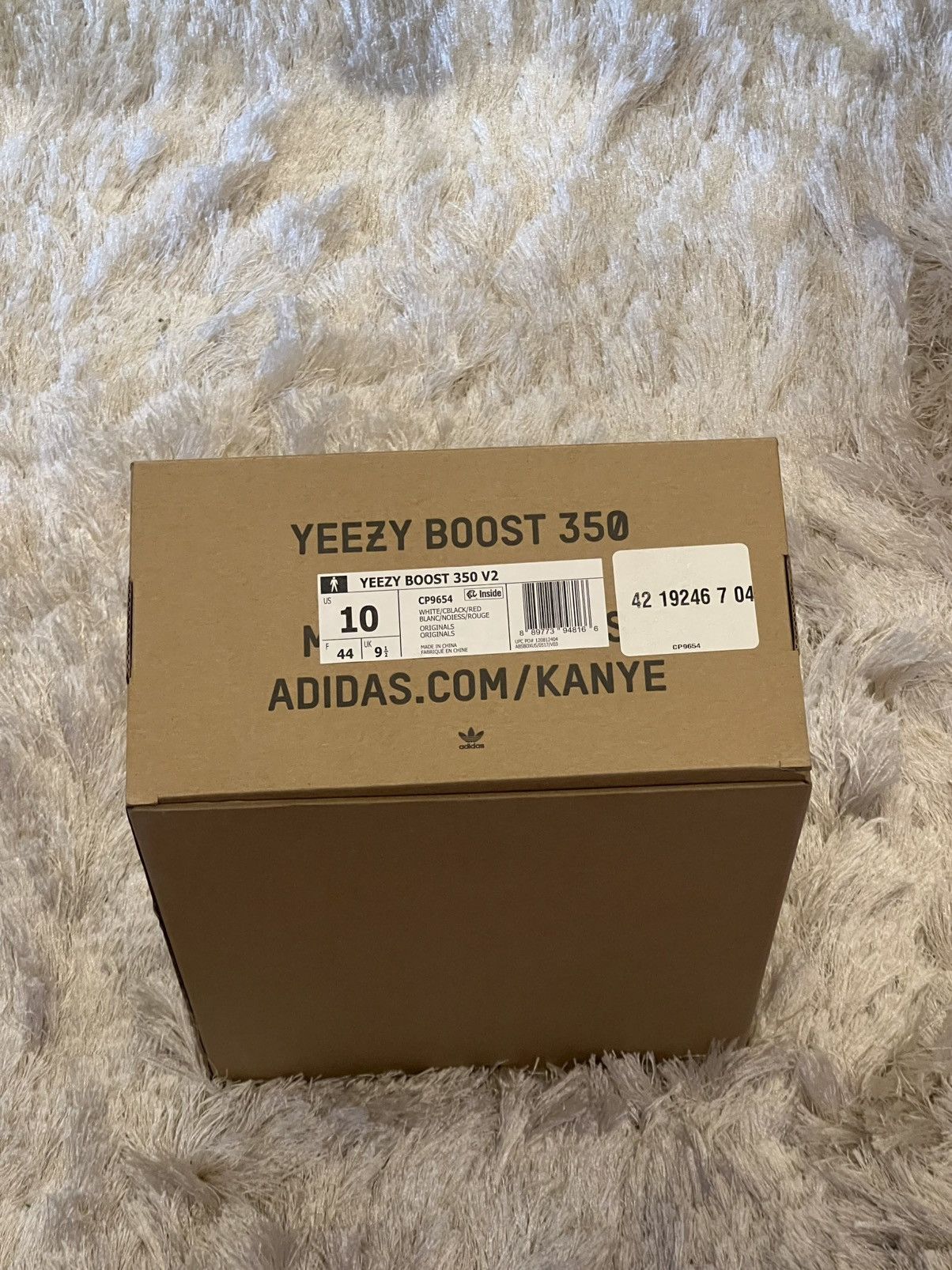 Adidas Yeezy Boost 350 V2 Zebra Size US 10 / EU 43 - 2 Thumbnail