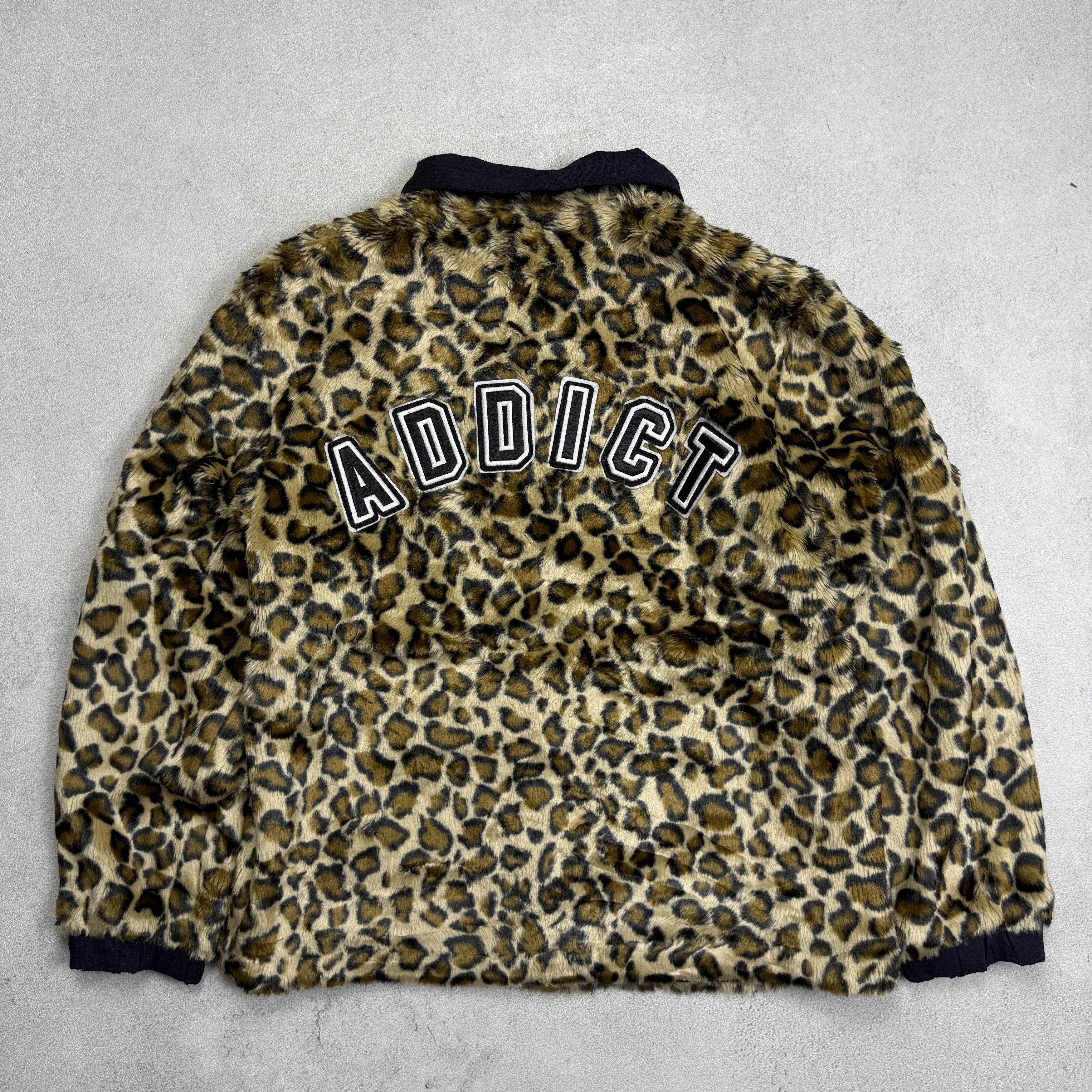Japanese Brand RNA SLANG Reversible Leopard Jacket Size US S / EU 44-46 / 1 - 3 Thumbnail