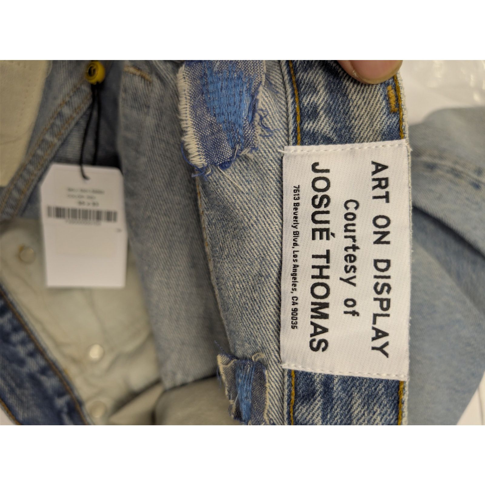 Gallery Dept. o1rshd1 5001 Denim Jeans in Blue 35 x 33 Size US 35 - 18 Thumbnail