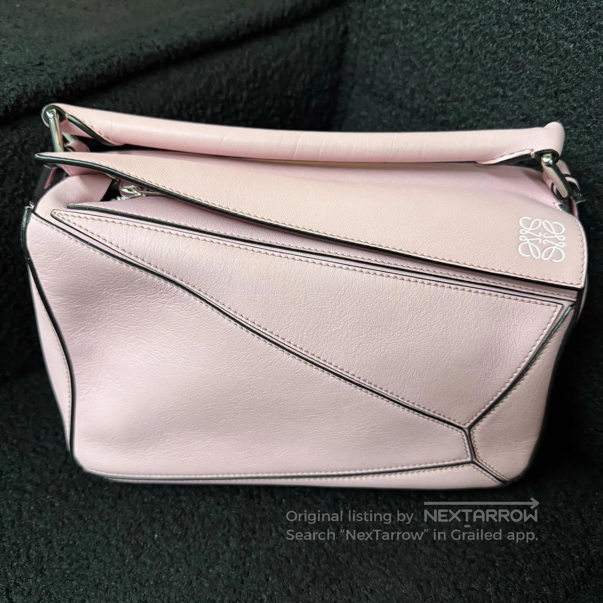 Loewe Pink Geometric Design Handbag. Size ONE SIZE - 1 Thumbnail