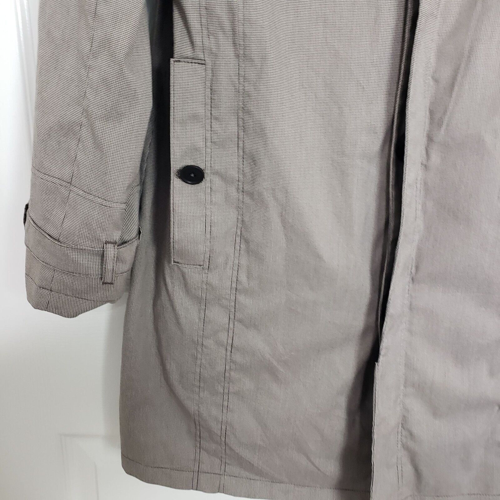 Ted Baker Ted Baker Endurance Micro Houndstooth Trench Coat Mens 38 Size US L / EU 52-54 / 3 - 5 Thumbnail