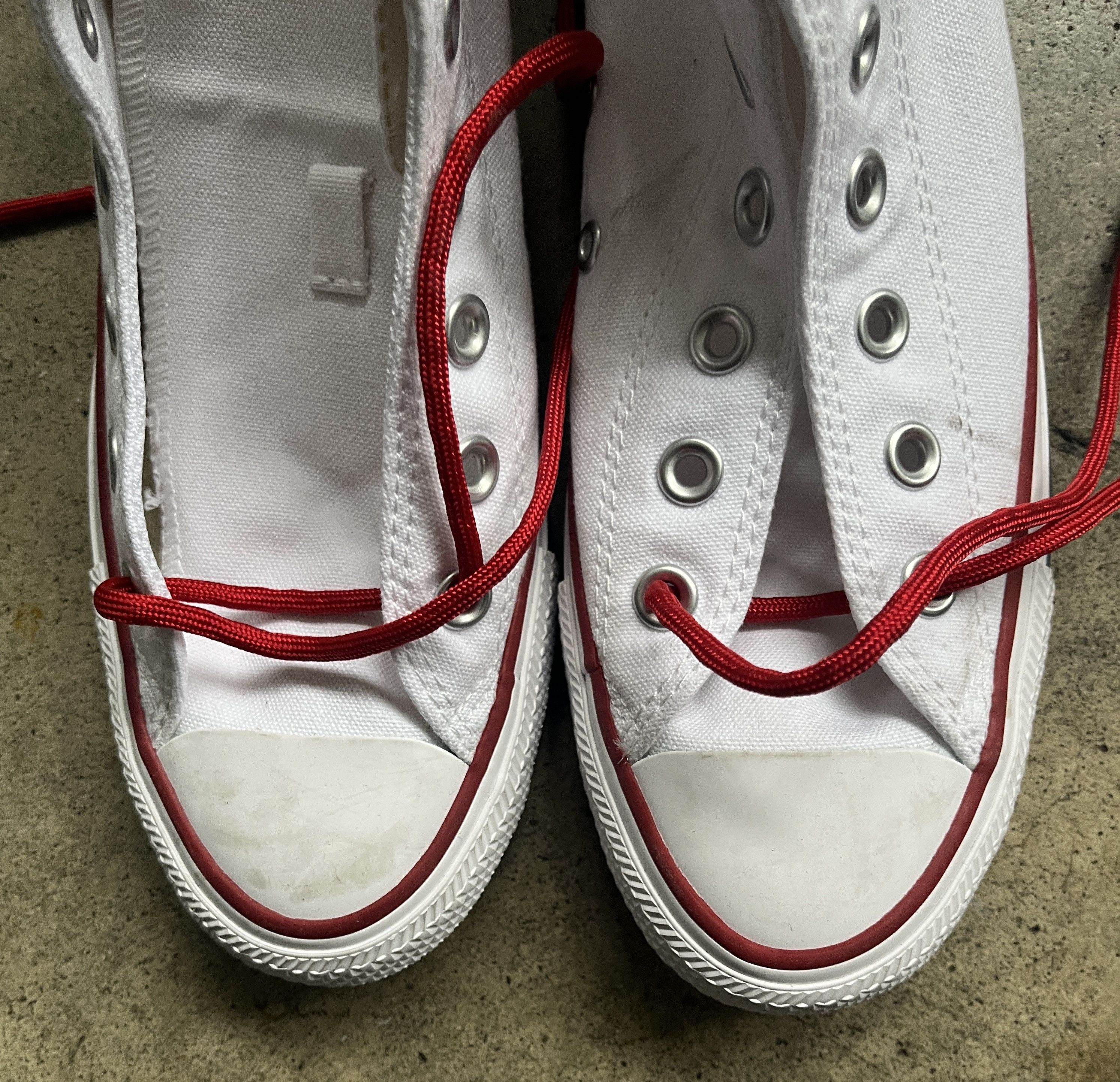 Converse Charli xcx X Converse White Chuck Taylor High Top From Shoot Size US 7 / IT 37 - 4 Thumbnail