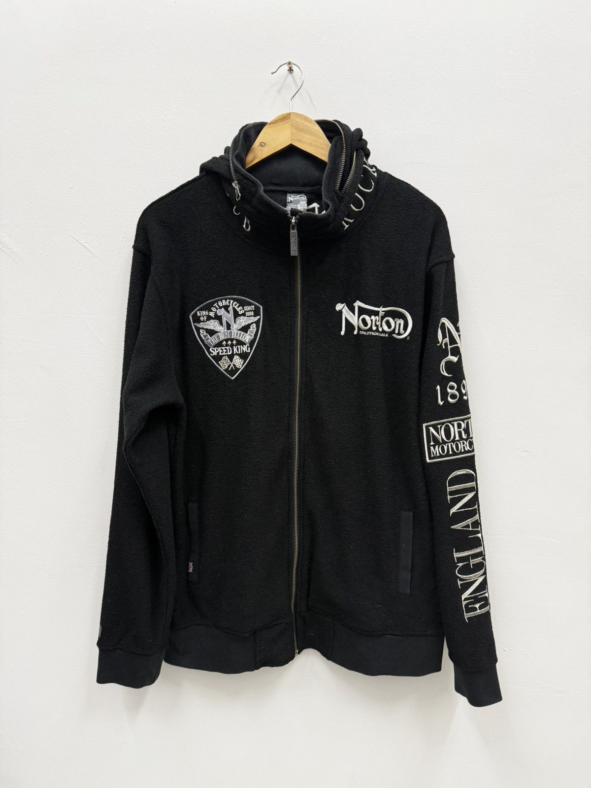 Norton Vintage Norton Motorcycles Hoodie Sweater Size US XXL / EU 58 / 5 - 1 Thumbnail