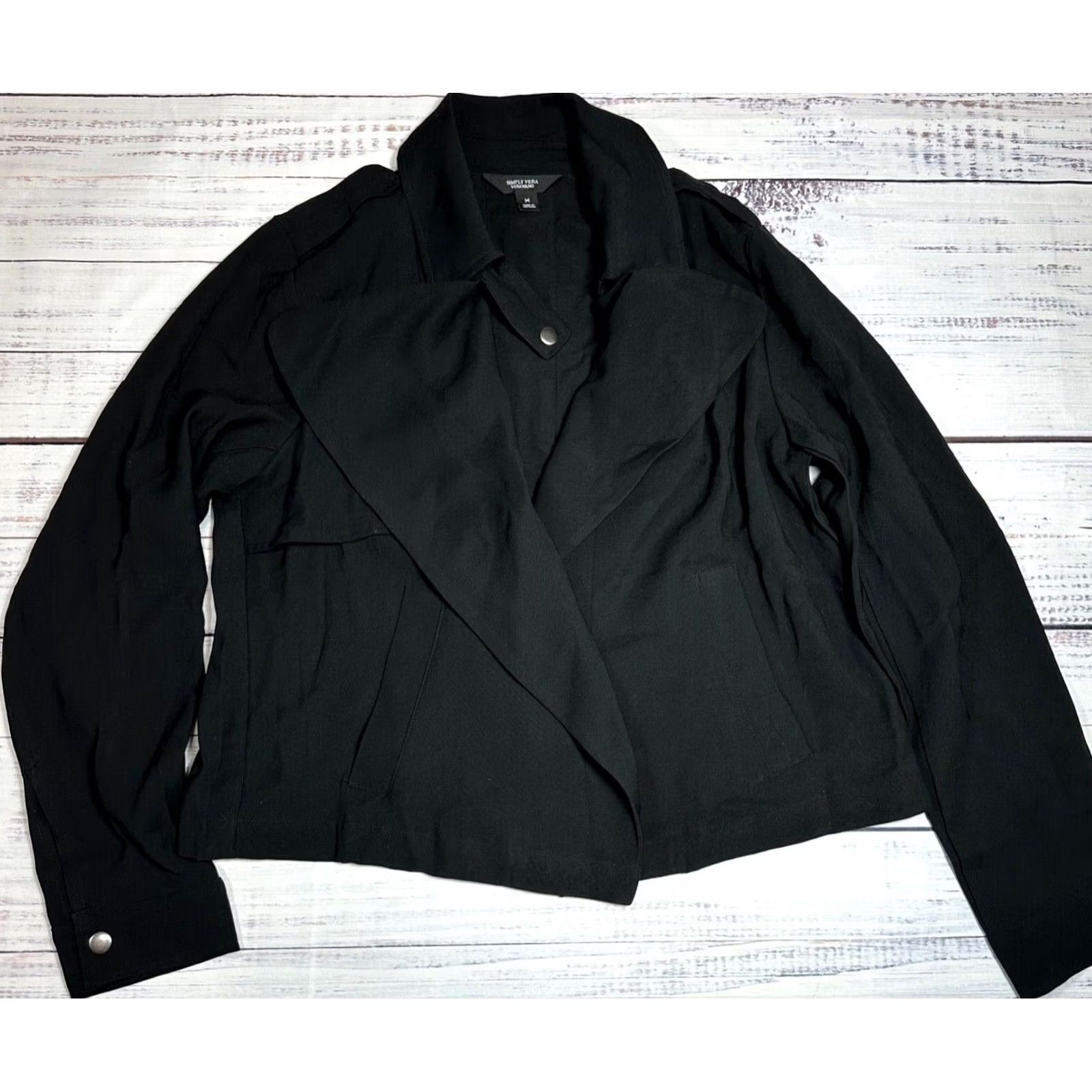 Vintage Simply Vera Wang Jacket Women XS? Size M / US 6-8 / IT 42-44 - 2 Thumbnail