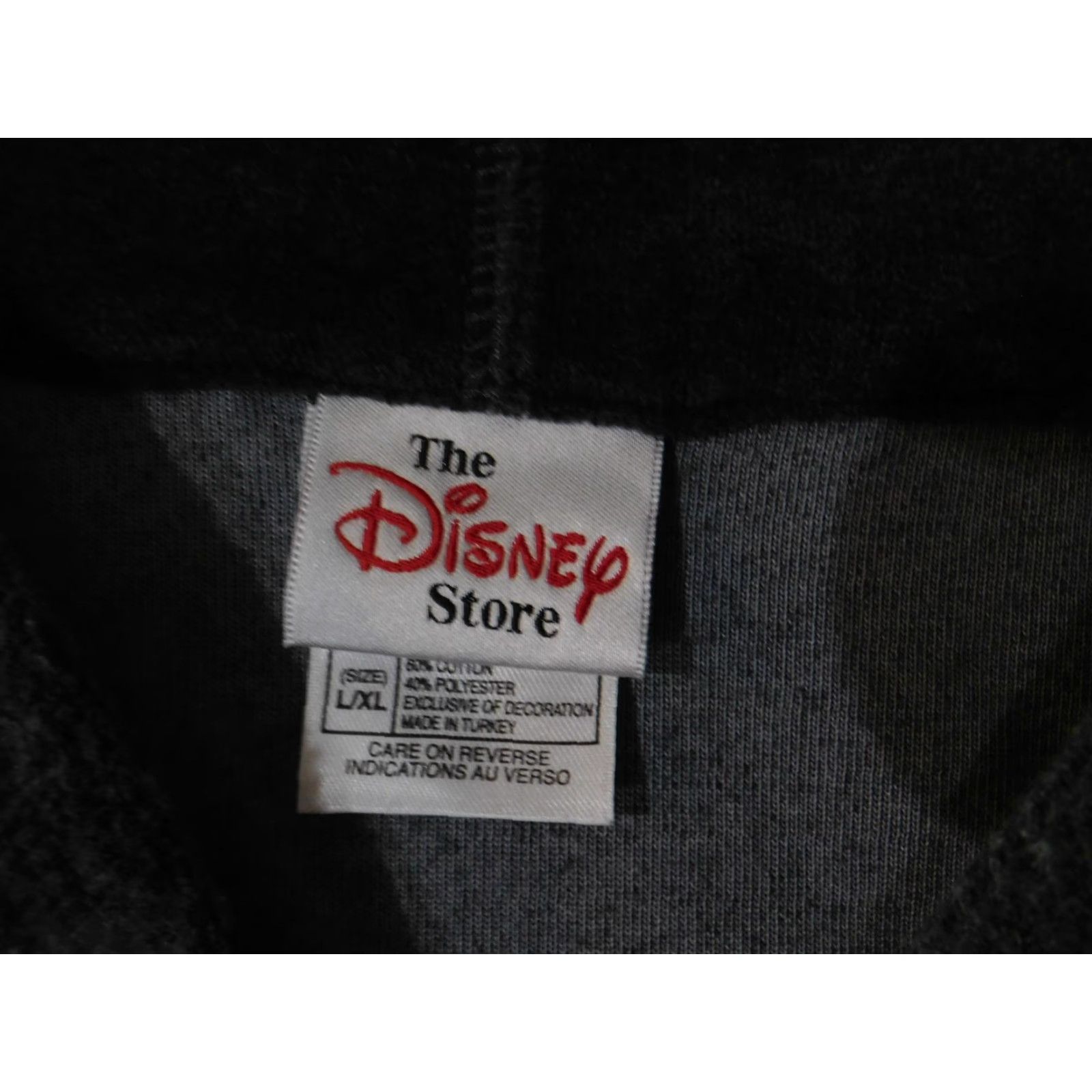 Disney Disney Store Mickey Minnie Hoodie Womens L/XL Gray V-Neck Pullover Kangaroo Size L / US 10 / IT 46 - 5 Thumbnail