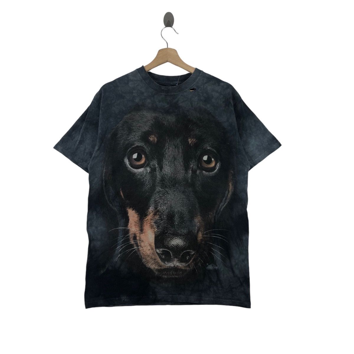 The Mountain × Vintage The Mountain VINCENT HIE Art Tee All Over Print Dog Size US M / EU 48-50 / 2 - 1 Thumbnail