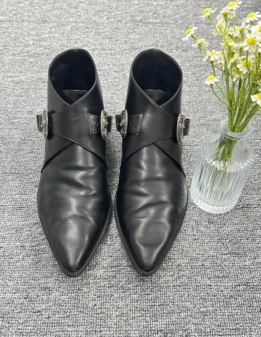 Saint Laurent Paris Saint laurent duckies boots Grailed