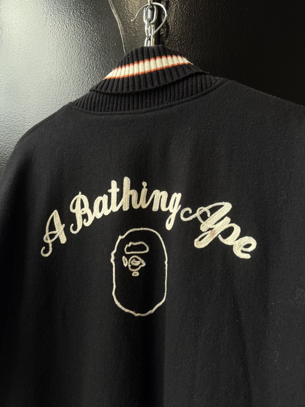 Bape SUPER RARE 5/100 VINTAGE 1997 BAPE VARSITY JACKET Size US L / EU 52-54 / 3 - 3 Thumbnail