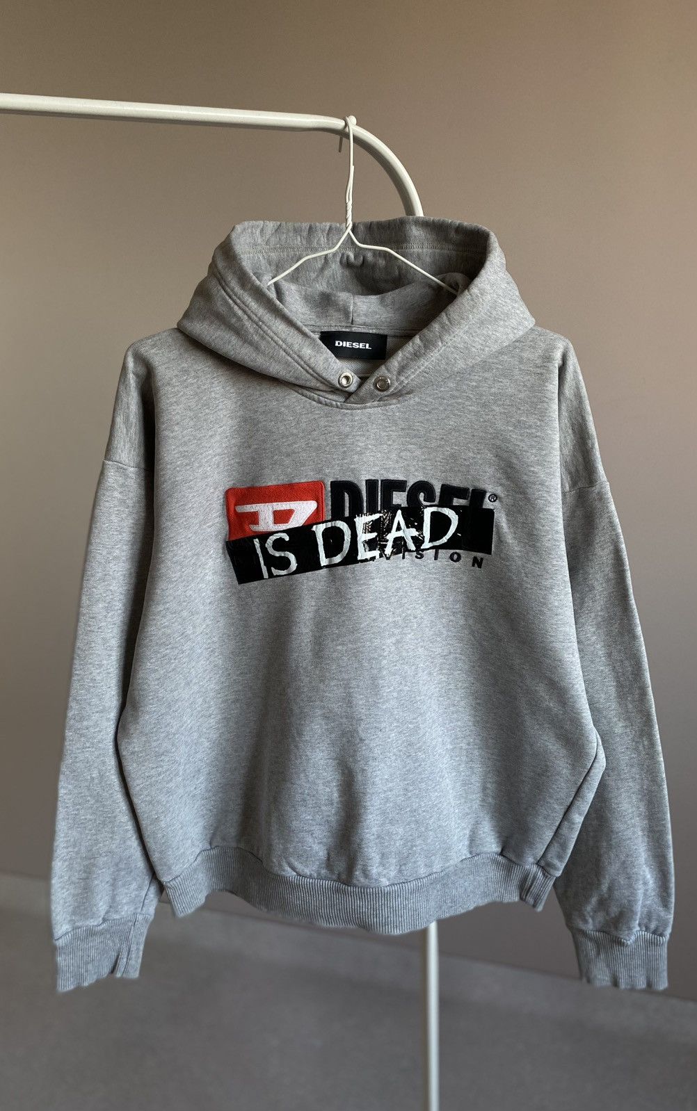 Diesel Vintage Vintage Diesel Is Dead Logo Hoodie Grailed