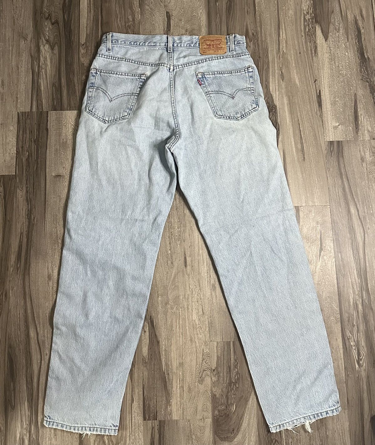 Levi's Light Denim Levi’s 550 Size US 36 / EU 52 - 2 Thumbnail