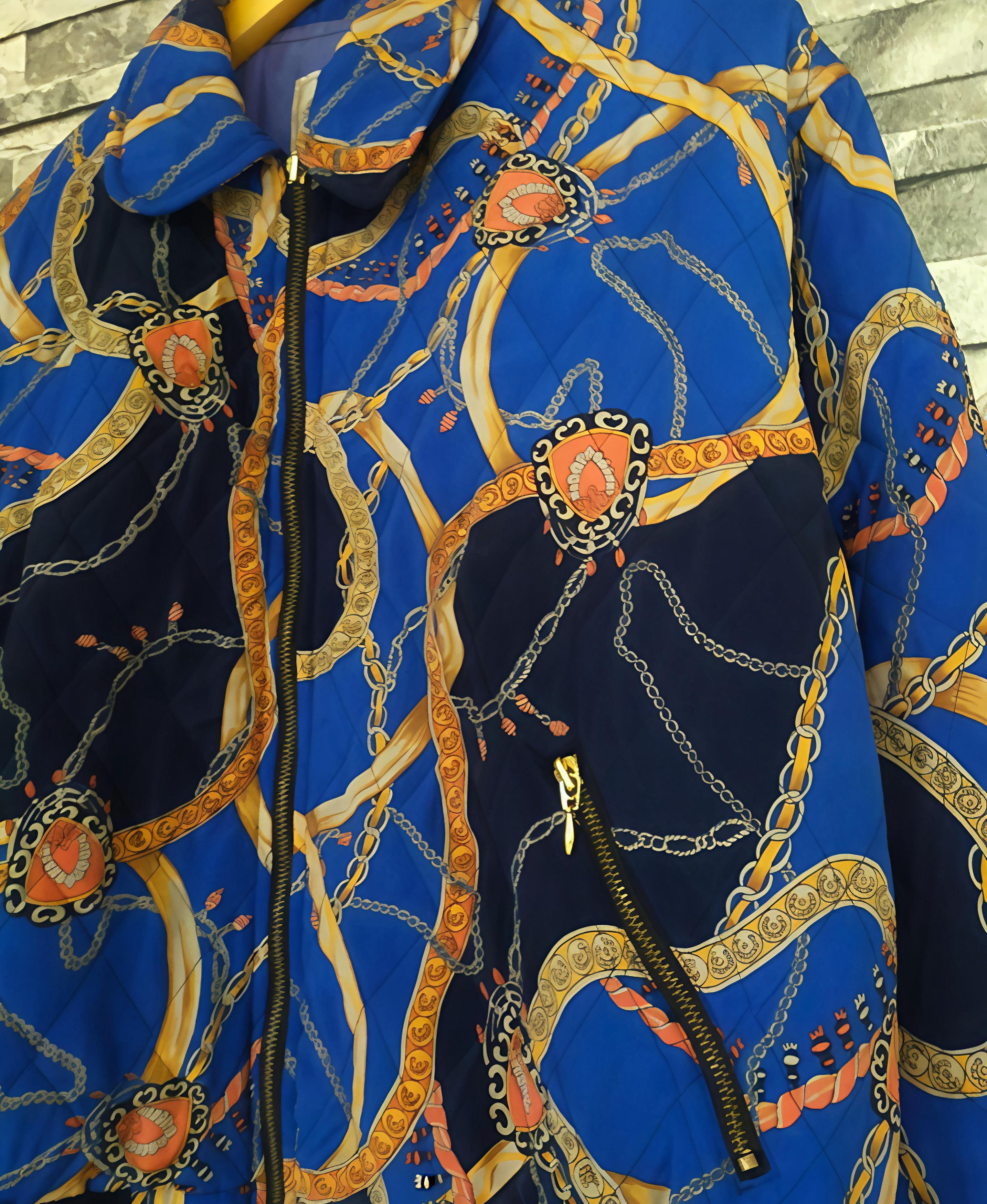 Vintage Y2K metropolitan baroque bomber jacket Size US XL / EU 56 / 4 - 3 Thumbnail
