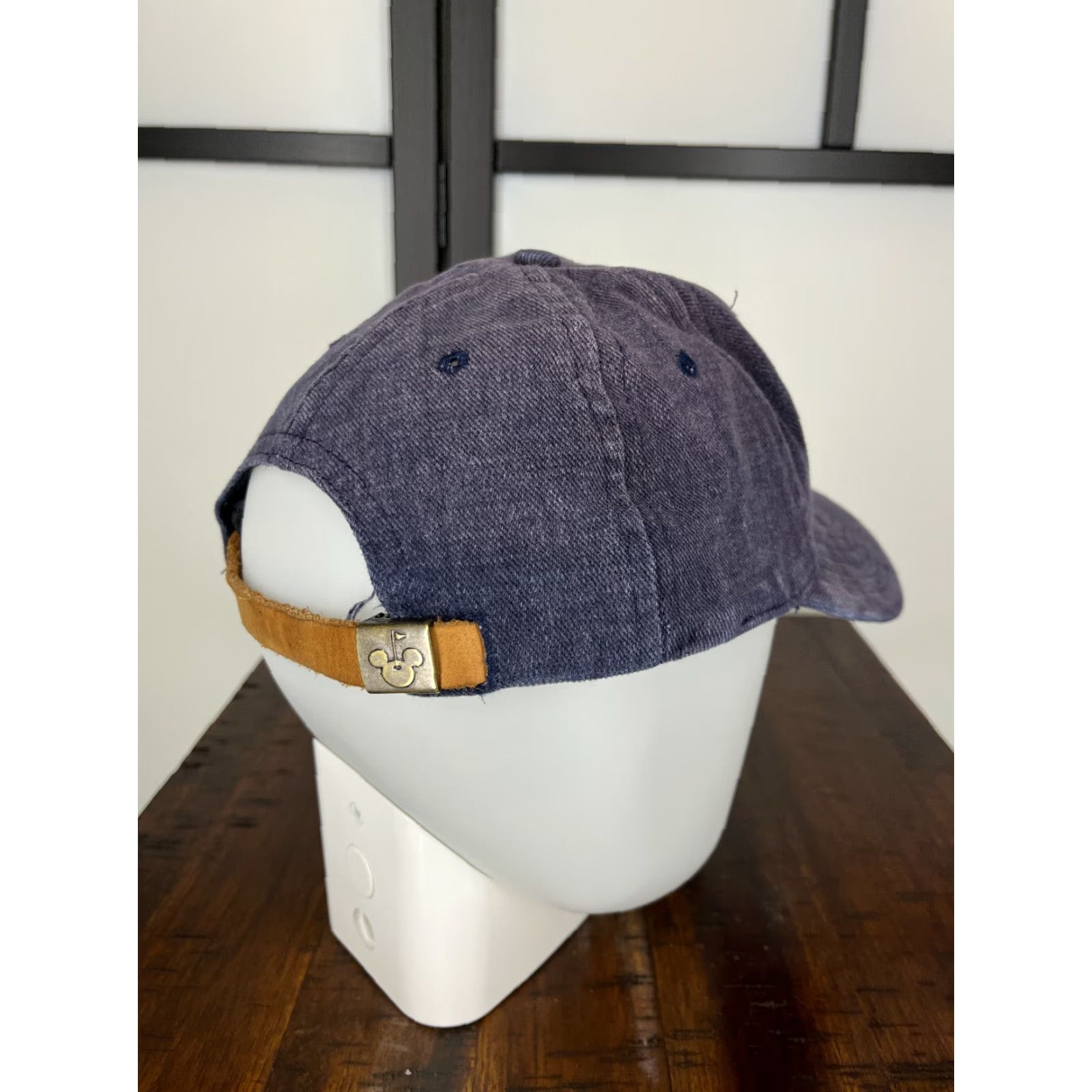 Disney VINTAGE Disney Mickey Mouse Golf Hat Cap Strap Back Adult One Size Blue Cotton Size ONE SIZE - 7 Thumbnail