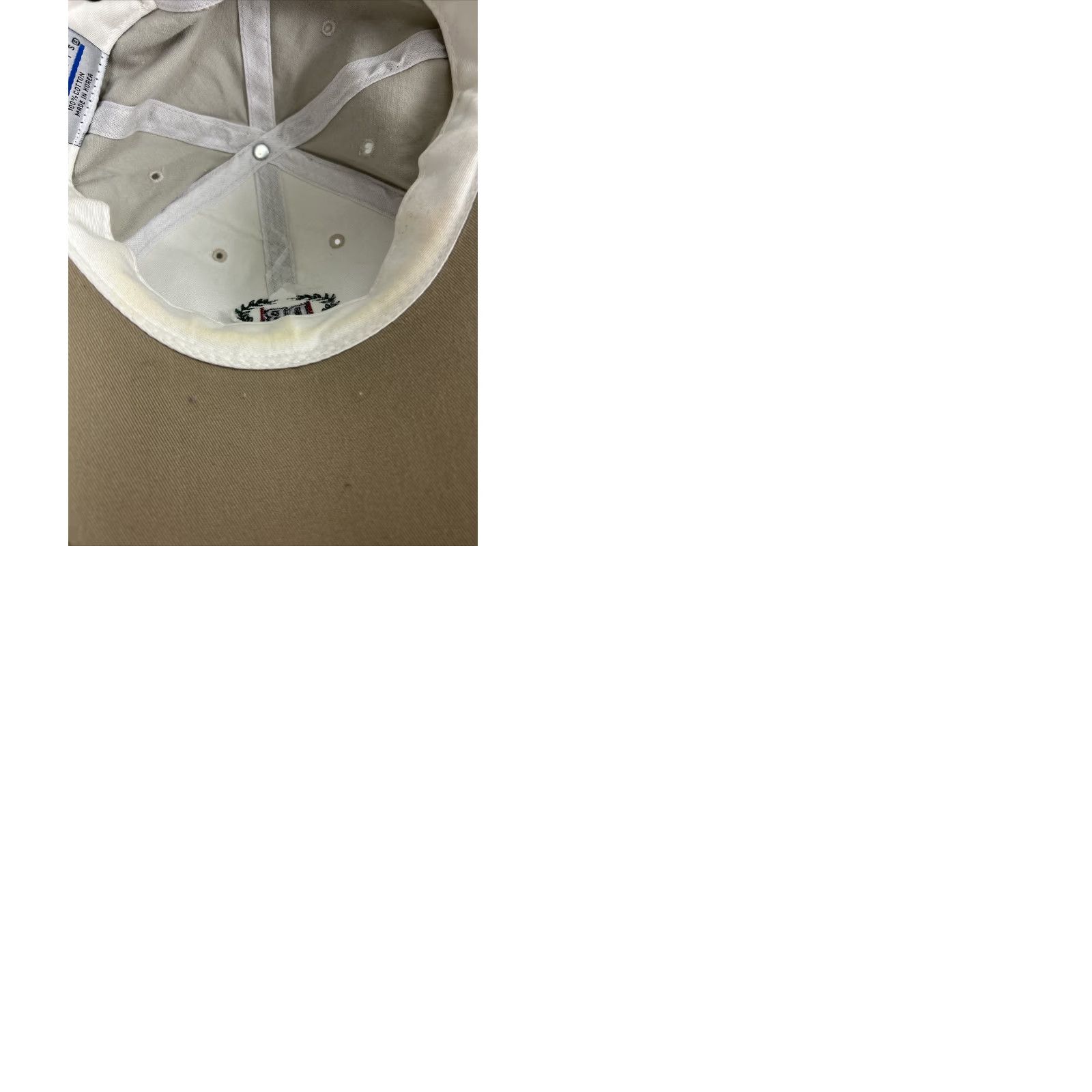 Vintage **Gear Bill Dr Pepper Strap Back Beige Hat** User: Gear Bill Dr Pepper Strap Back Beige Hat Size ONE SIZE - 10 Thumbnail