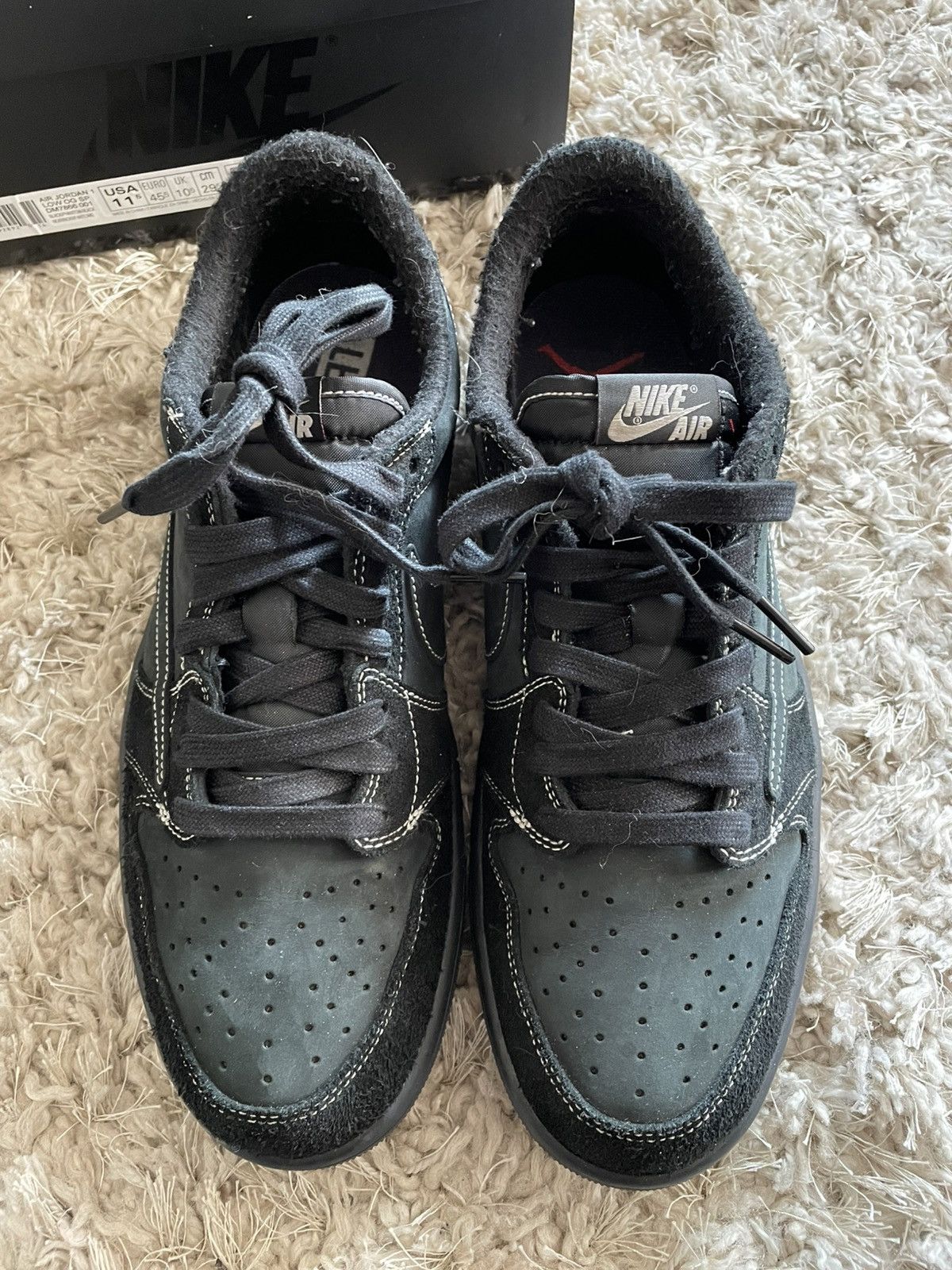 Jordan Brand × Travis Scott Jordan 1 Low X Travis Scott Phontom Size US 11.5 / EU 44-45 - 6 Thumbnail