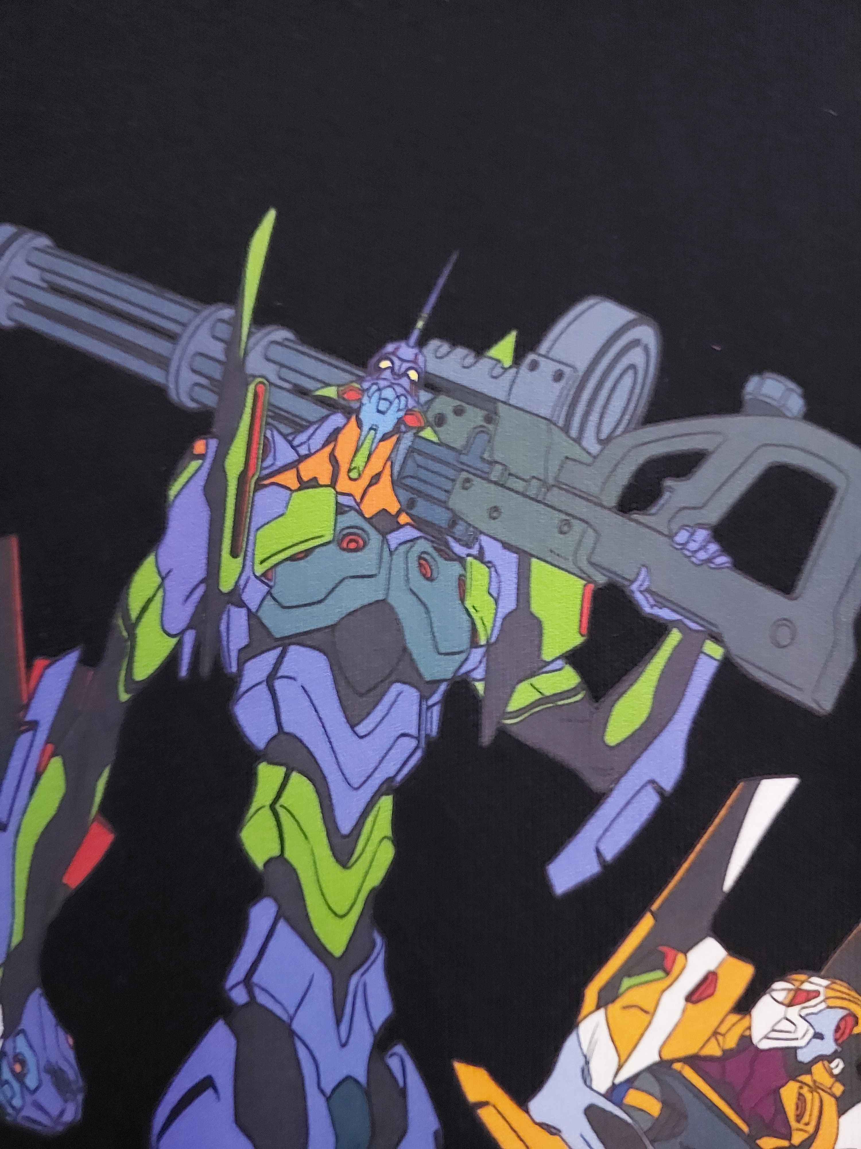 Anime EVANGELION ANIME T-SHIRT Size US L / EU 52-54 / 3 - 4 Thumbnail