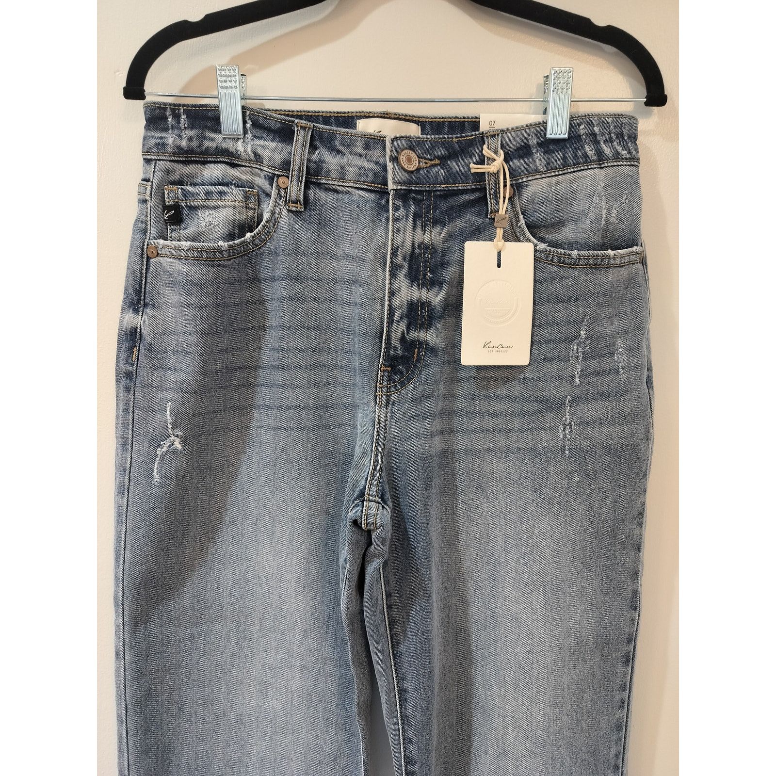 Other KanCan High Rise Slim Wide Leg Jeans - KC2565L - Size 7/27 Size 27" / US 4 / IT 40 - 2 Thumbnail