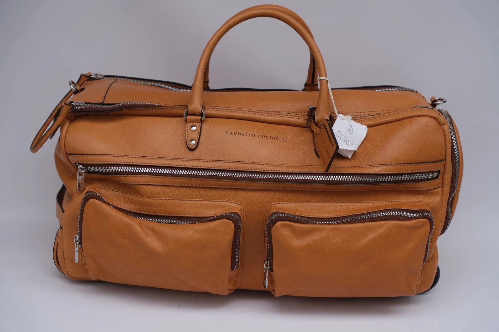 Brunello Cucinelli New Brunello Cucinelli Trolley Luggage Bags Suitcase Size ONE SIZE - 1 Thumbnail