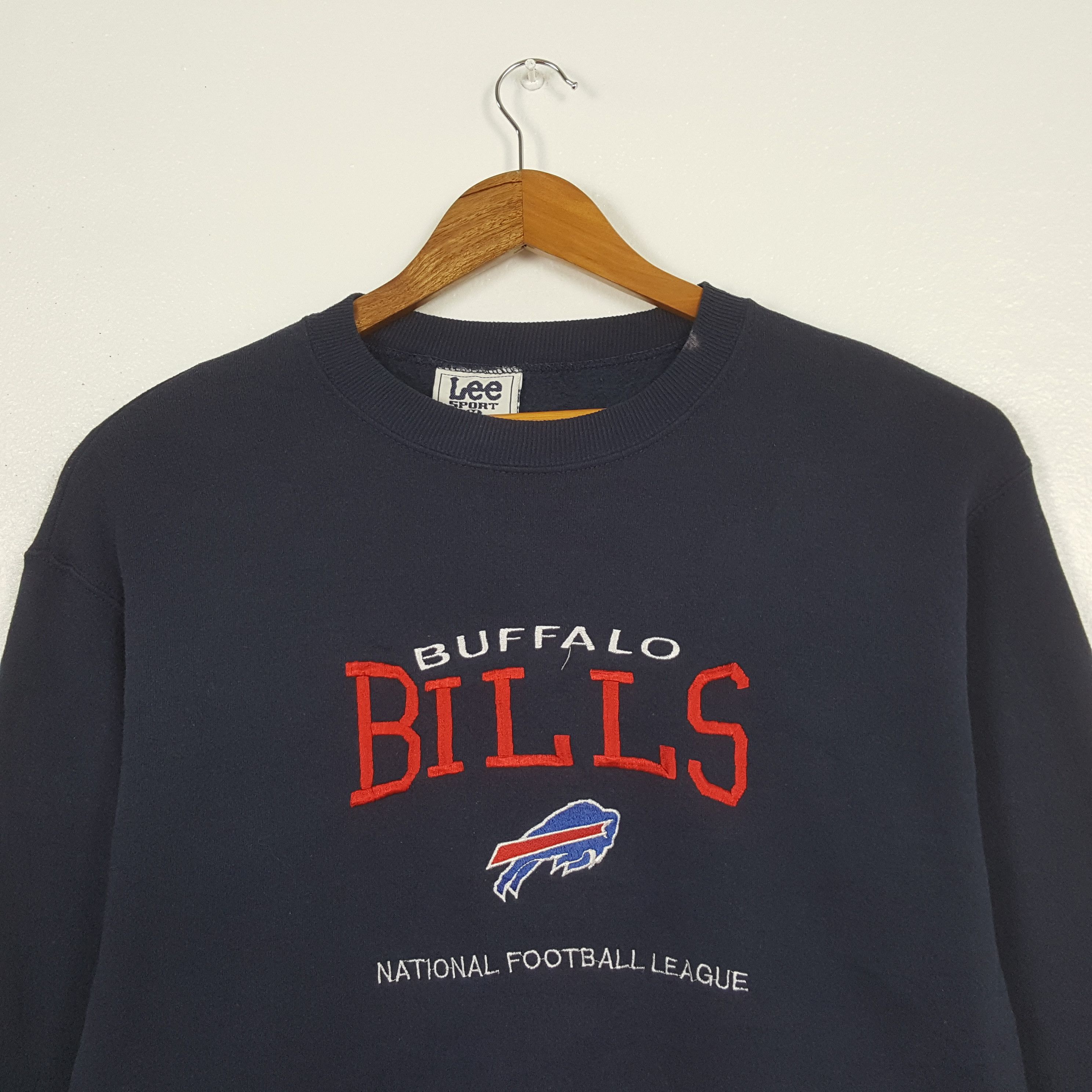 NFL Vintage Buffalo Bills American Football Sweatshirt C307N14 Size US M / EU 48-50 / 2 - 2 Thumbnail