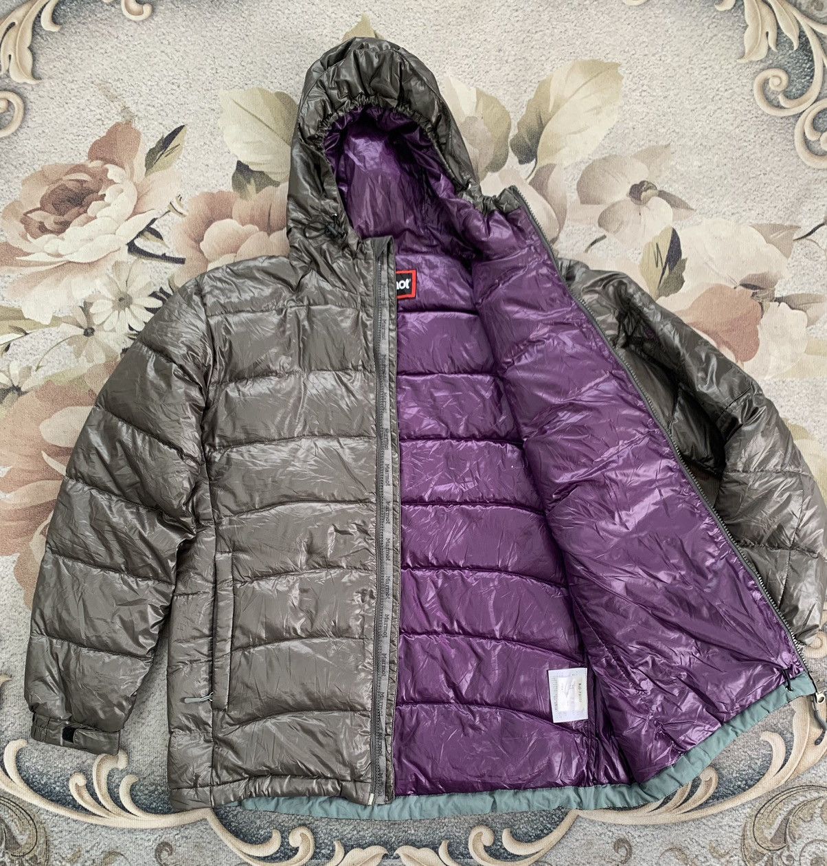 Marmot Marmort Thin Puffer Jacket Hooded Size US M / EU 48-50 / 2 - 12 Thumbnail