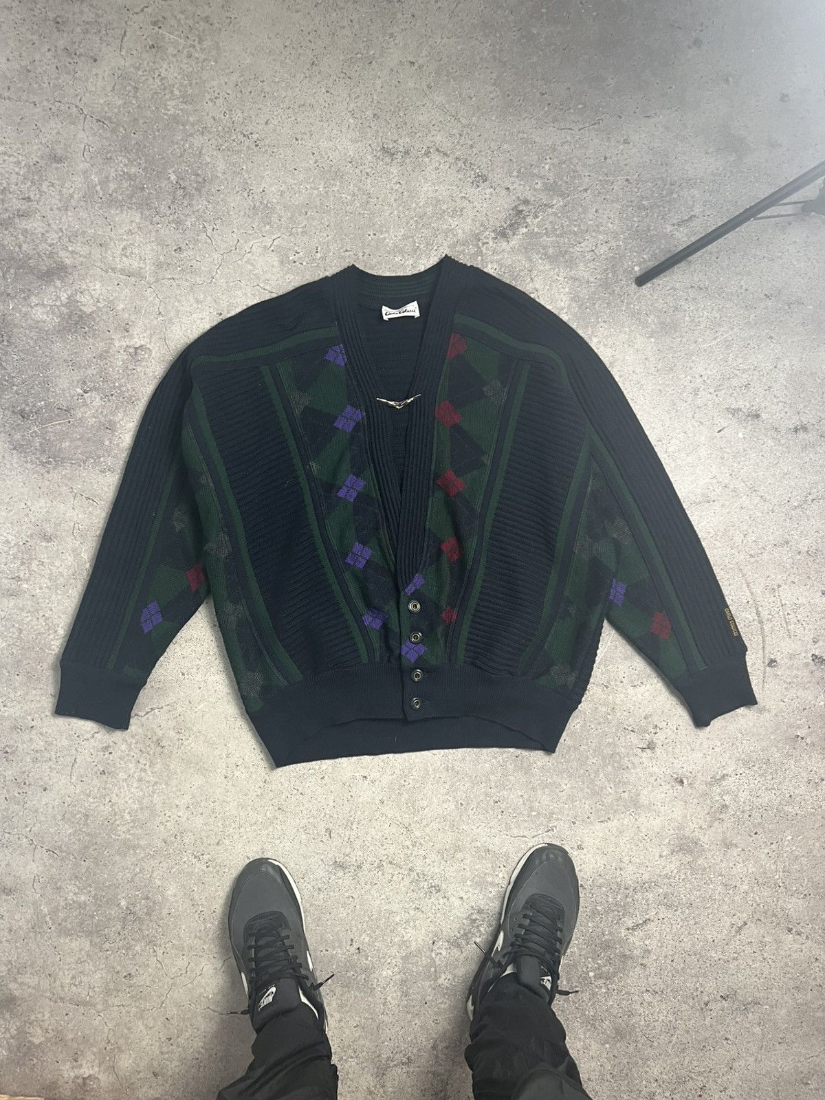 Carlo Colucci × Vintage 🔥 Rare Vintage CARLO COLUCCI Cardigan Sweater Size US L / EU 52-54 / 3 - 8 Thumbnail