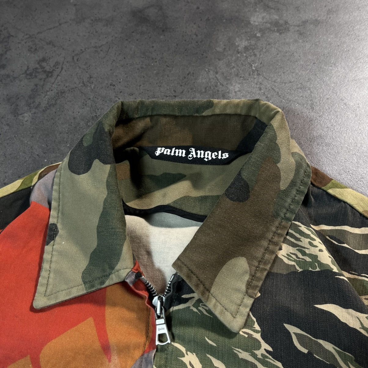 Palm Angels Palm Angels Patchwork Mixed Prints Camo Khaki Jacket Hype Size US L / EU 52-54 / 3 - 7 Thumbnail