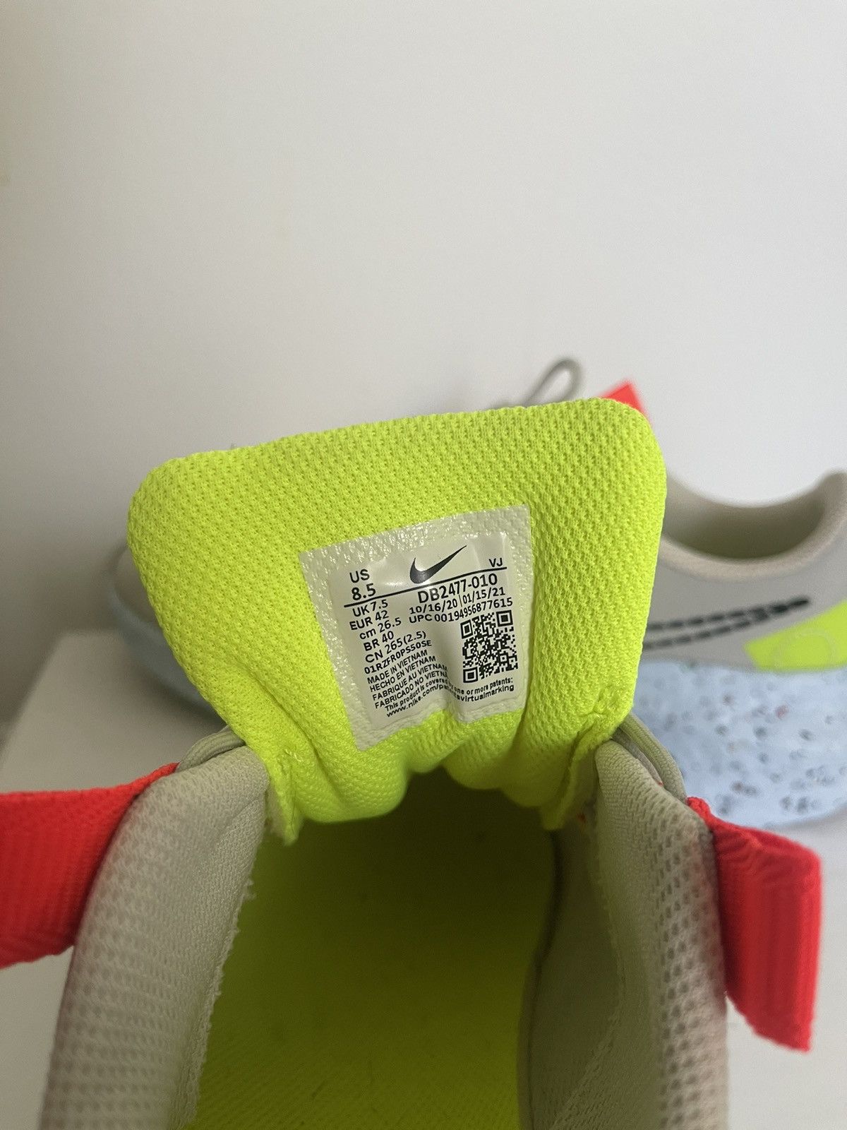 Nike Nike Crater Impact Light Bone Black Size US 8.5 / EU 41-42 - 5 Thumbnail