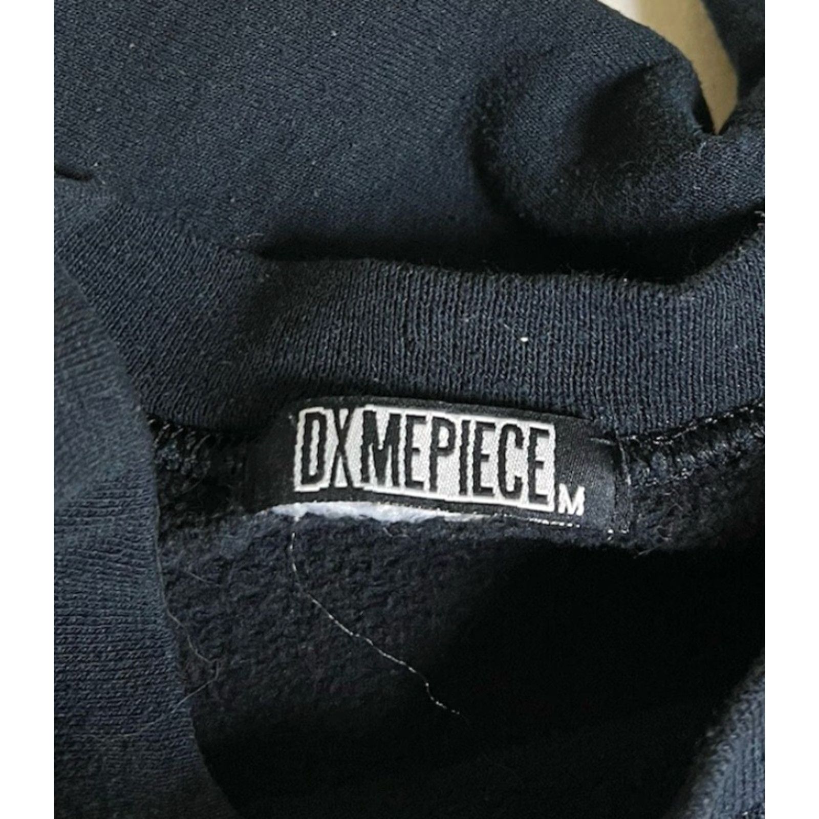 Dime Dime Piece Mens Medium Black Pullover Sweatshirt Skull Distressed Cotton Blend Sweatshirt M Black Mens Size US M / EU 48-50 / 2 - 4 Thumbnail