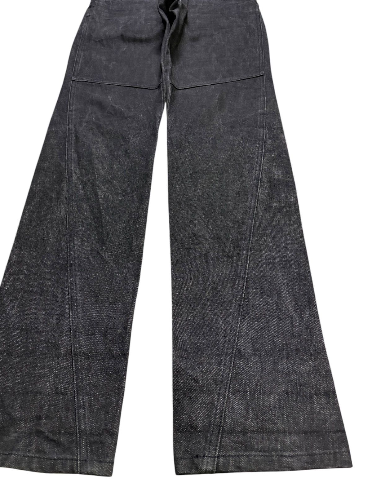 Other Vintage Japanese Brand Faded Wash Distressed Slim Jeans Size US 31 - 7 Thumbnail