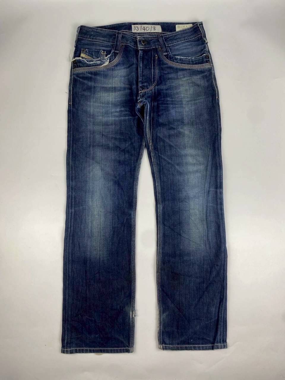 Diesel Vintage DieselTimmen 008ST Regular Slim Straight Denim Pants Size US 33 - 1 Thumbnail