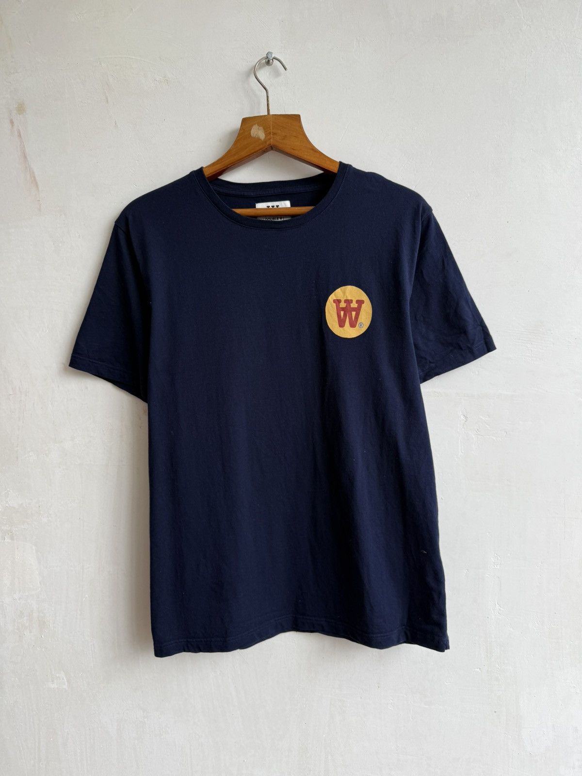 Wood Wood Wood Wood Double A Navy men’s tshirt size XL Size US XL / EU 56 / 4 - 1 Thumbnail