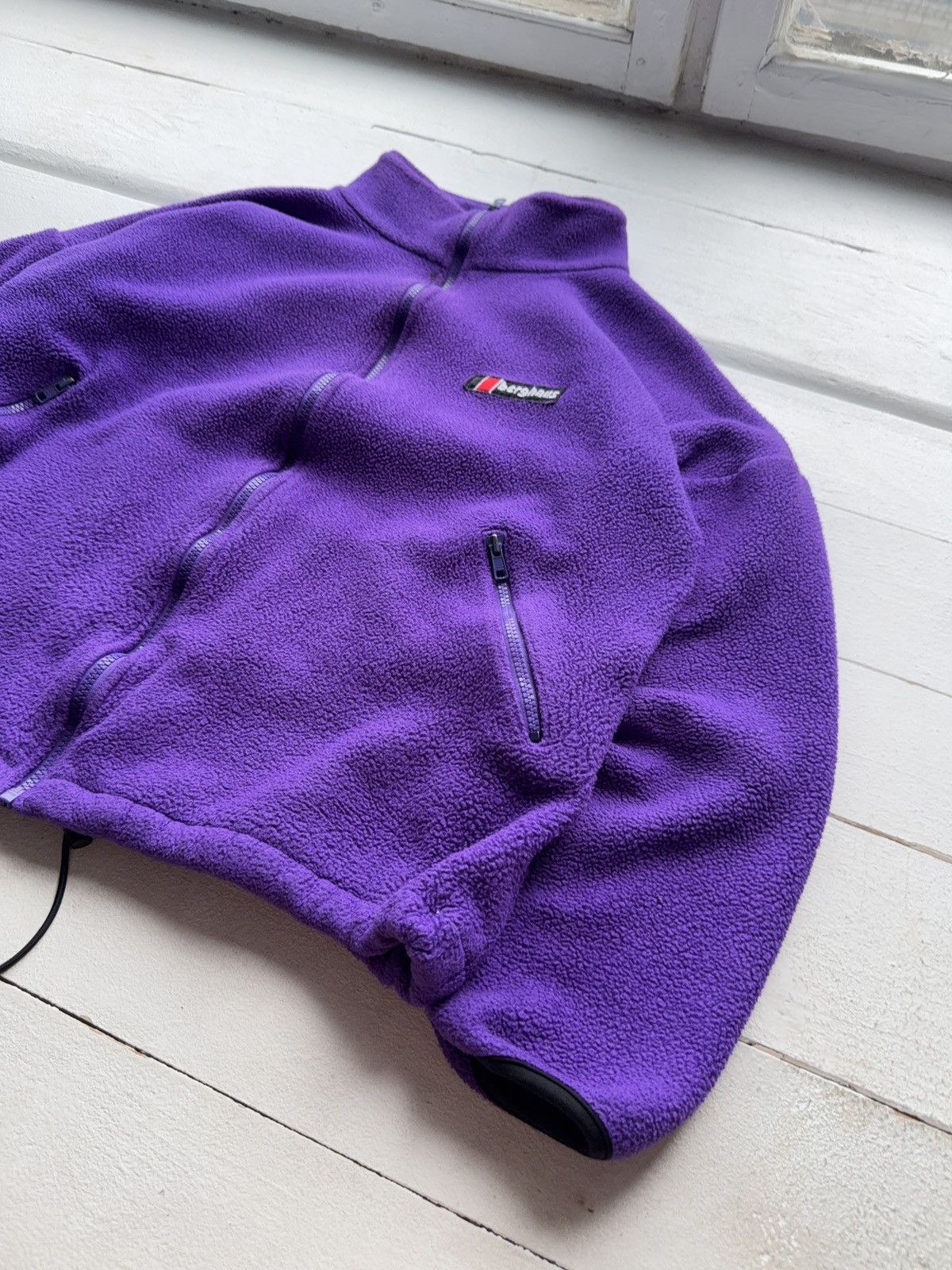 Berghaus × Vintage Outdoor Berghaus Vintage 90s Sherpa Fleece Zip Jacket Size US M / EU 48-50 / 2 - 2 Thumbnail