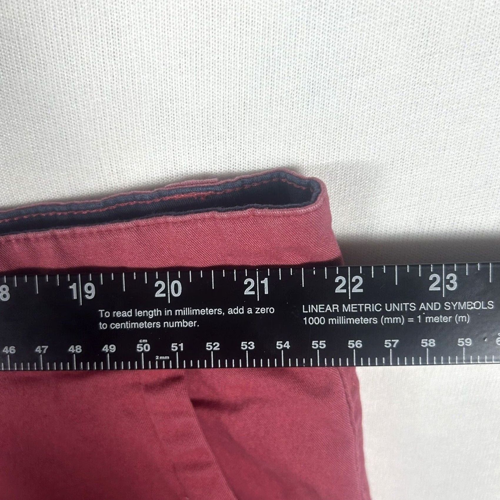 Vintage Rugby University Men's Chino Red Shorts Size 42 Stretch Pockets Bermuda Casual Size US 42 / EU 58 - 4 Thumbnail