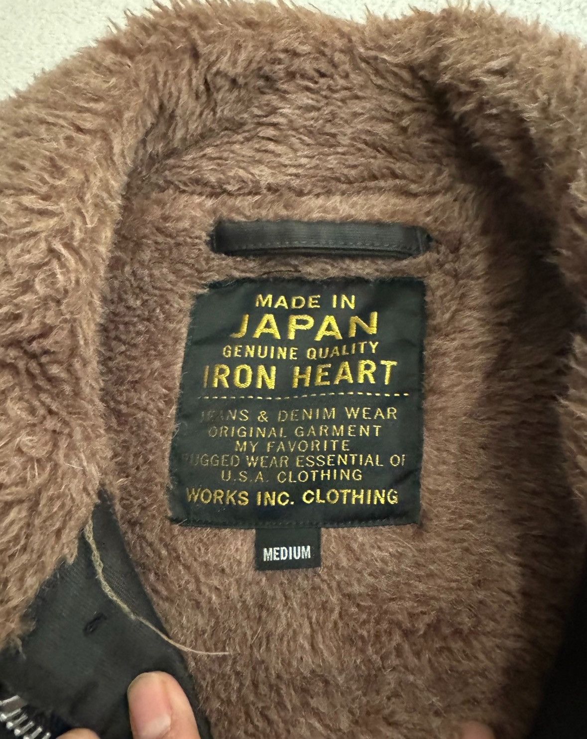 Iron Heart Iron heart Wool Warm Deck Vest Japanese-m Size US M / EU 48-50 / 2 - 6 Thumbnail