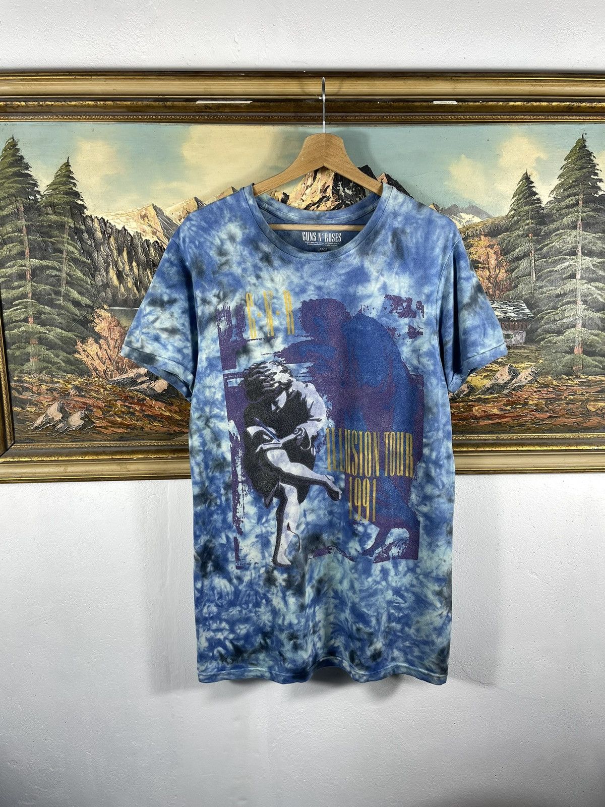 Band Tees × Guns N' Roses × Vintage Vintage Guns N Roses 2017 T shirt Tee Rock Metal Size US M / EU 48-50 / 2 - 1 Thumbnail