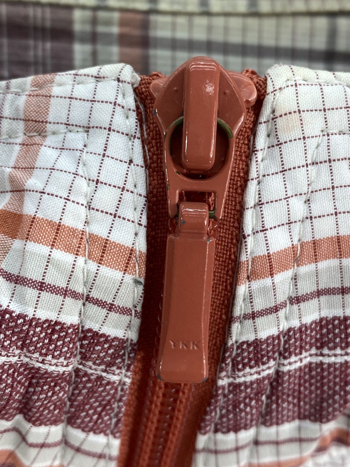 Eddie Bauer Eddie Bauer Plaid Check Zipper Jacket Short Sleeve Size US L / EU 52-54 / 3 - 8 Thumbnail